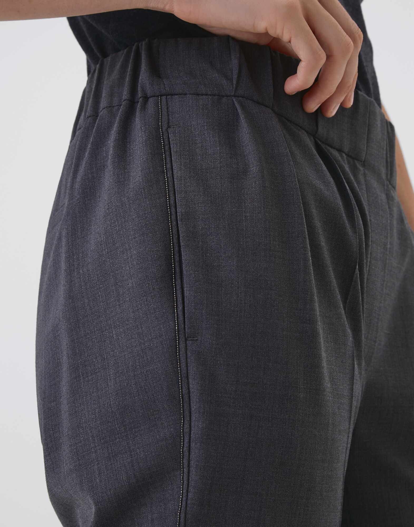 Trousers Lignite Woman 2 - Brunello Cucinelli