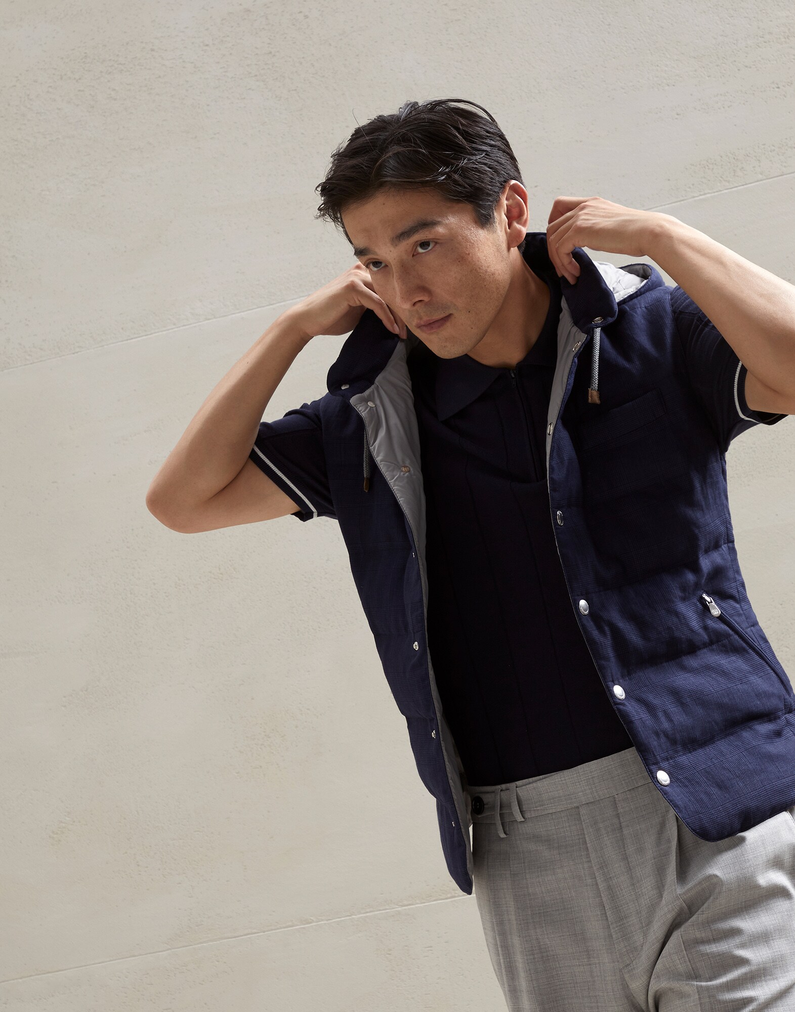 Down Vest - Editorial view