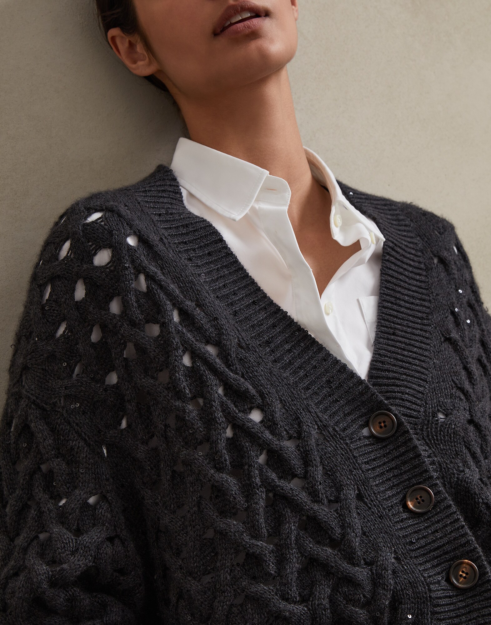 net cardigan for ladies