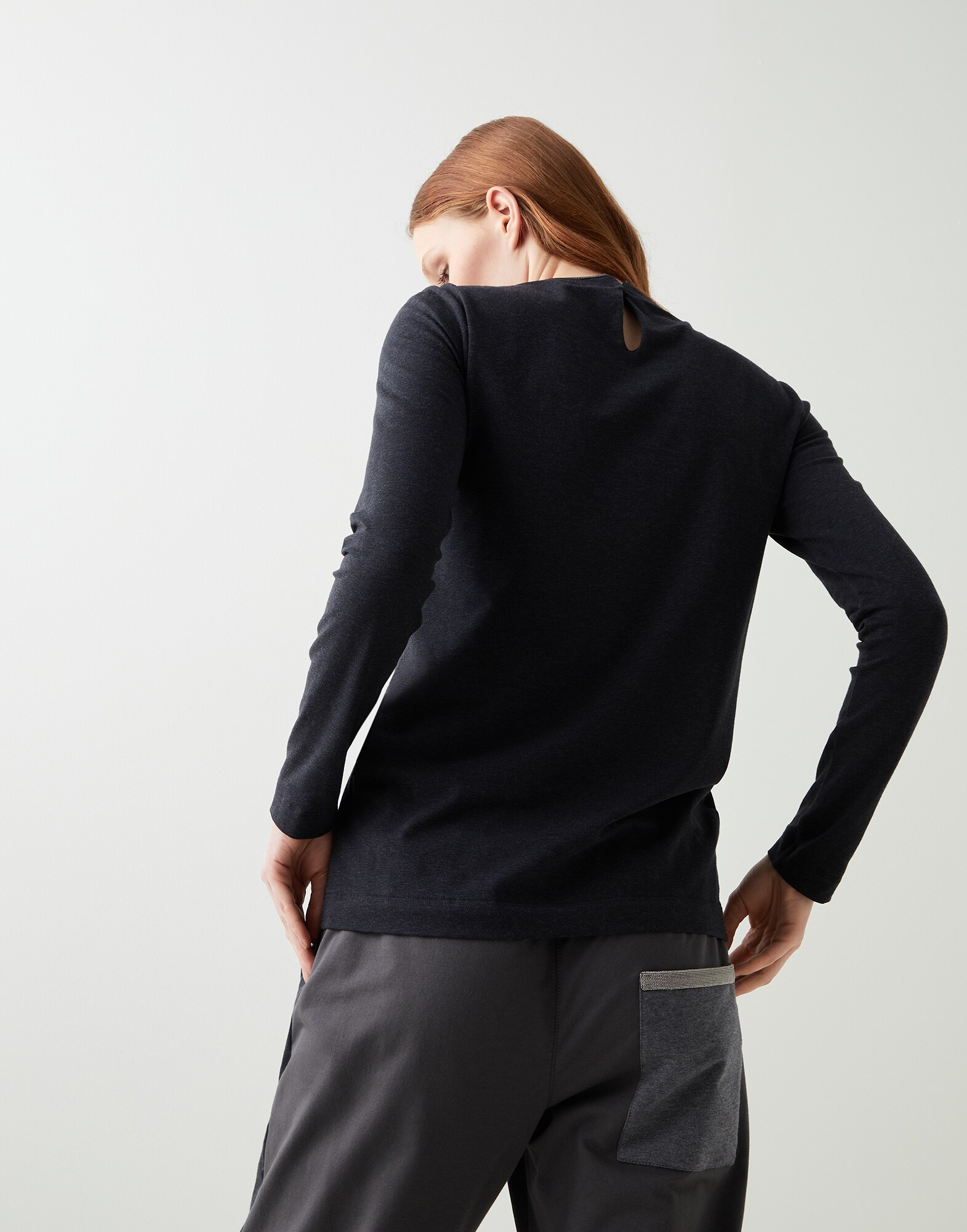 Long Sleeve T-Shirt - Back view