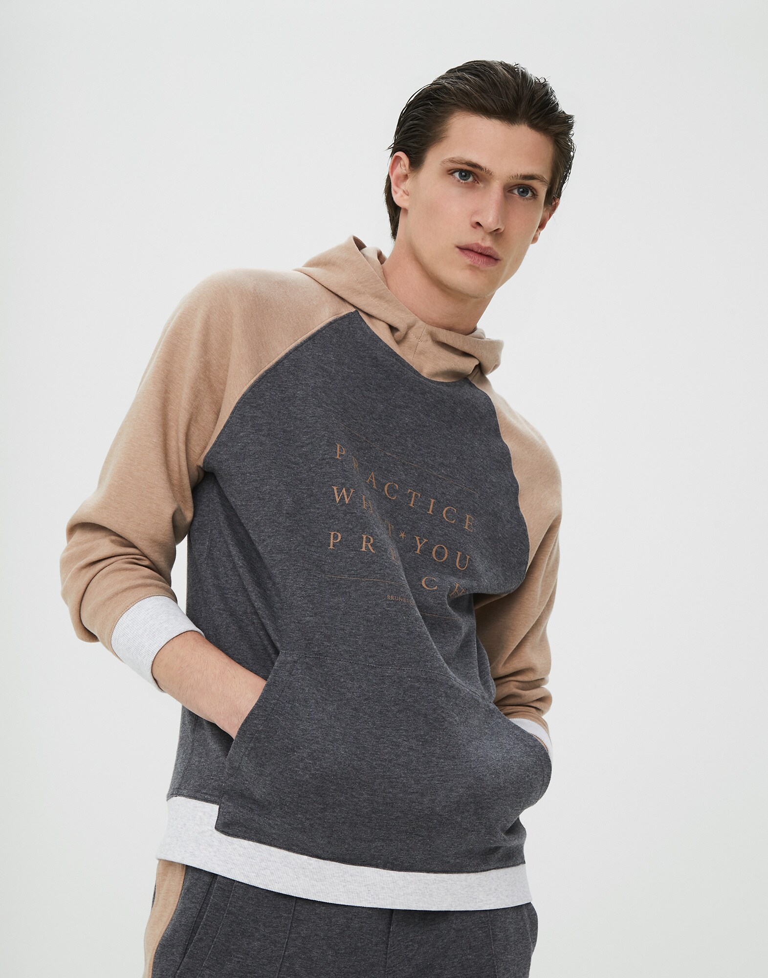 Sweatshirt Lead Man 1 - Brunello Cucinelli