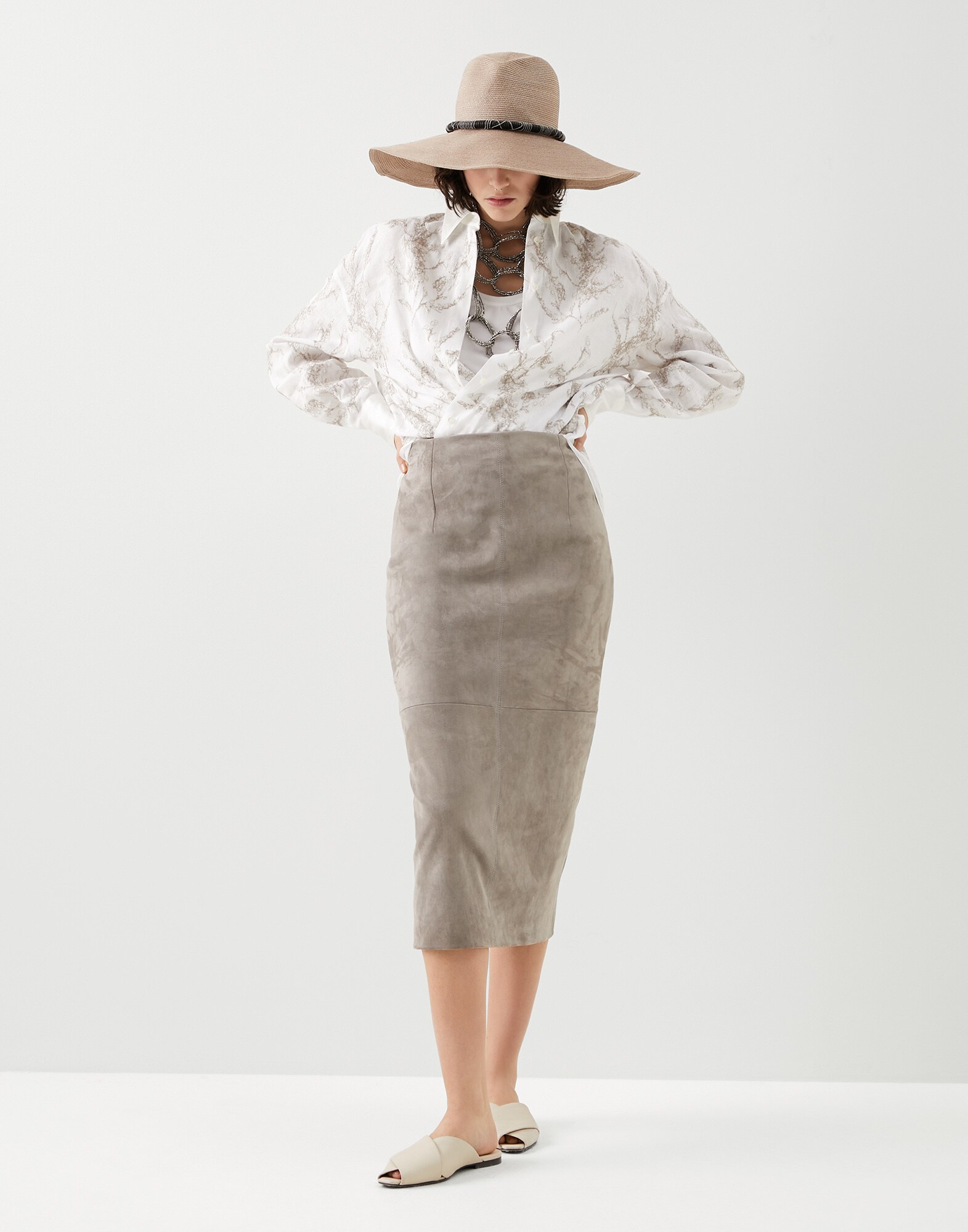 Chemise en Lin - Vue tenue complète