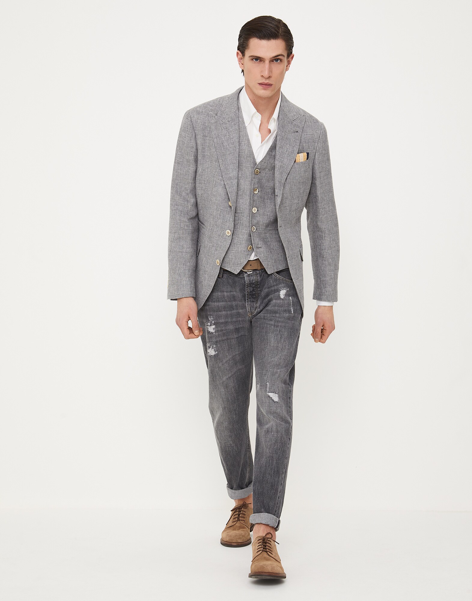 Chaleco - Vista look completo
