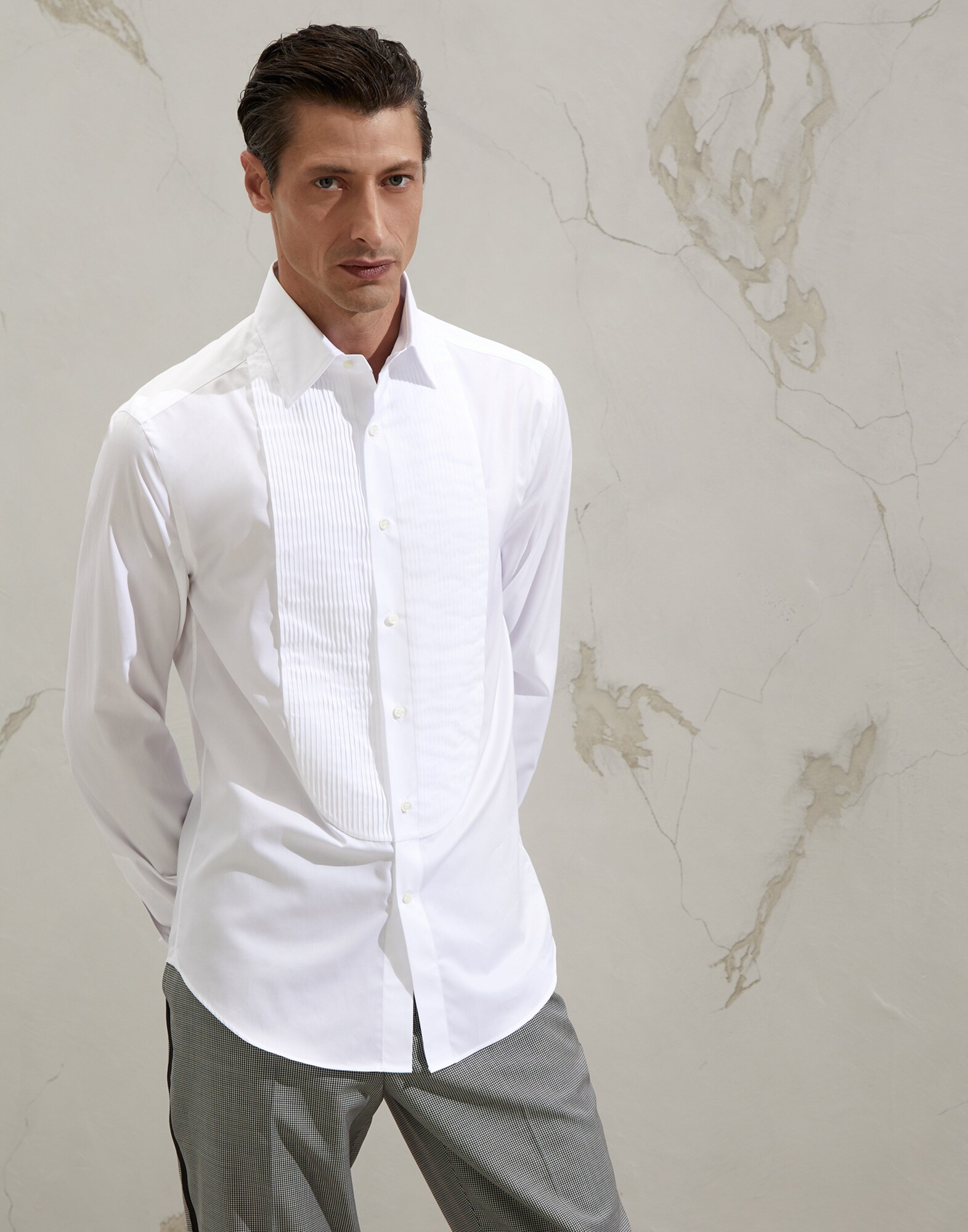 Chemise Smoking - Vue frontale