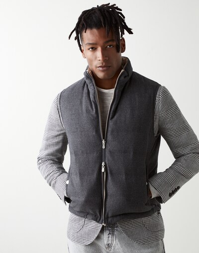 Down Vest - Front view