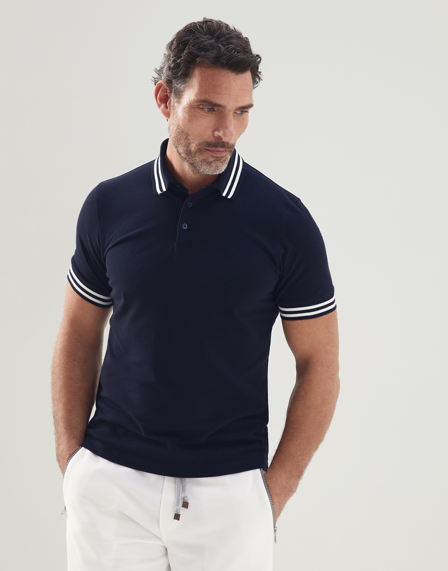 Poloshirt in Slim Fit