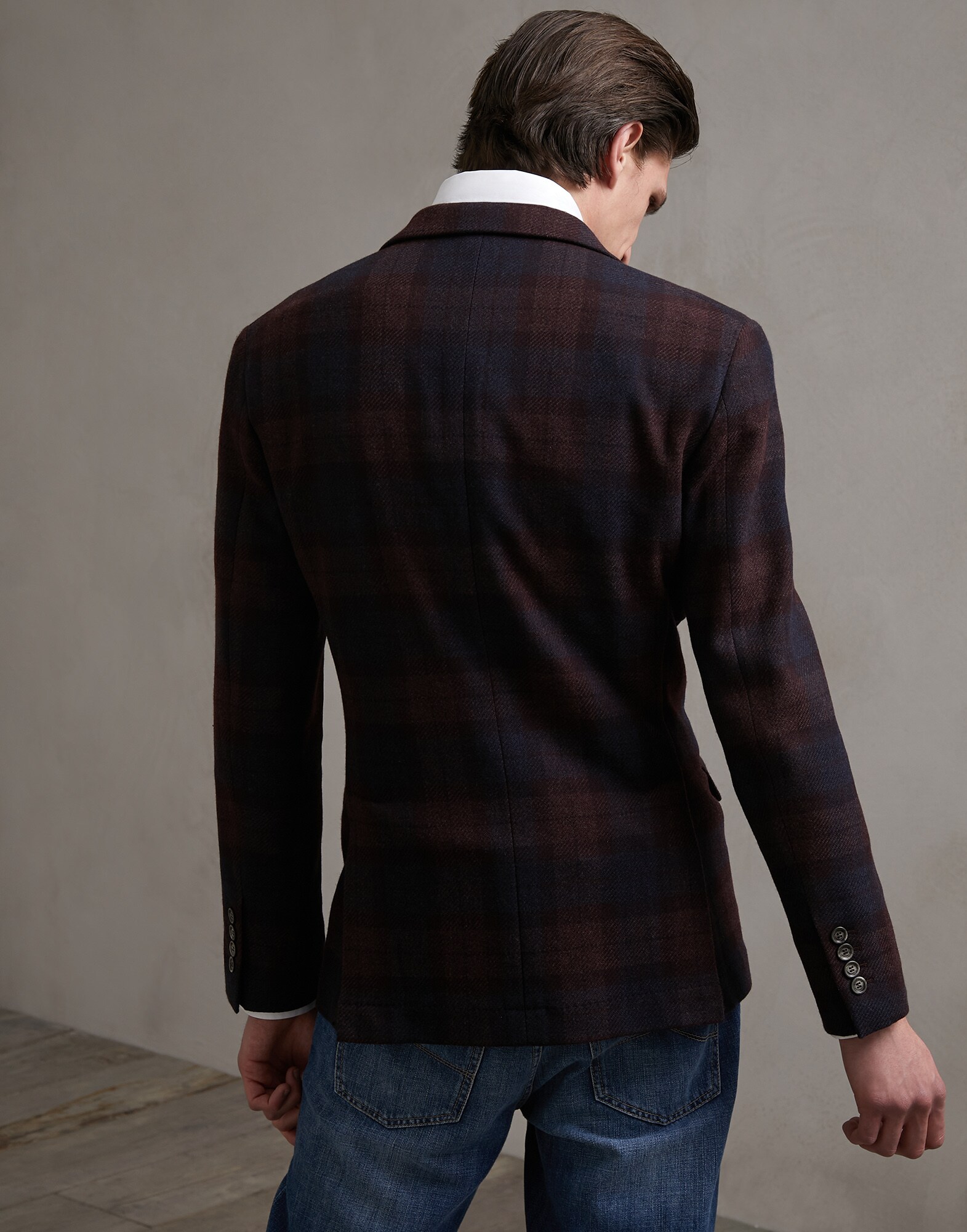 Single Breasted Blazer - Back