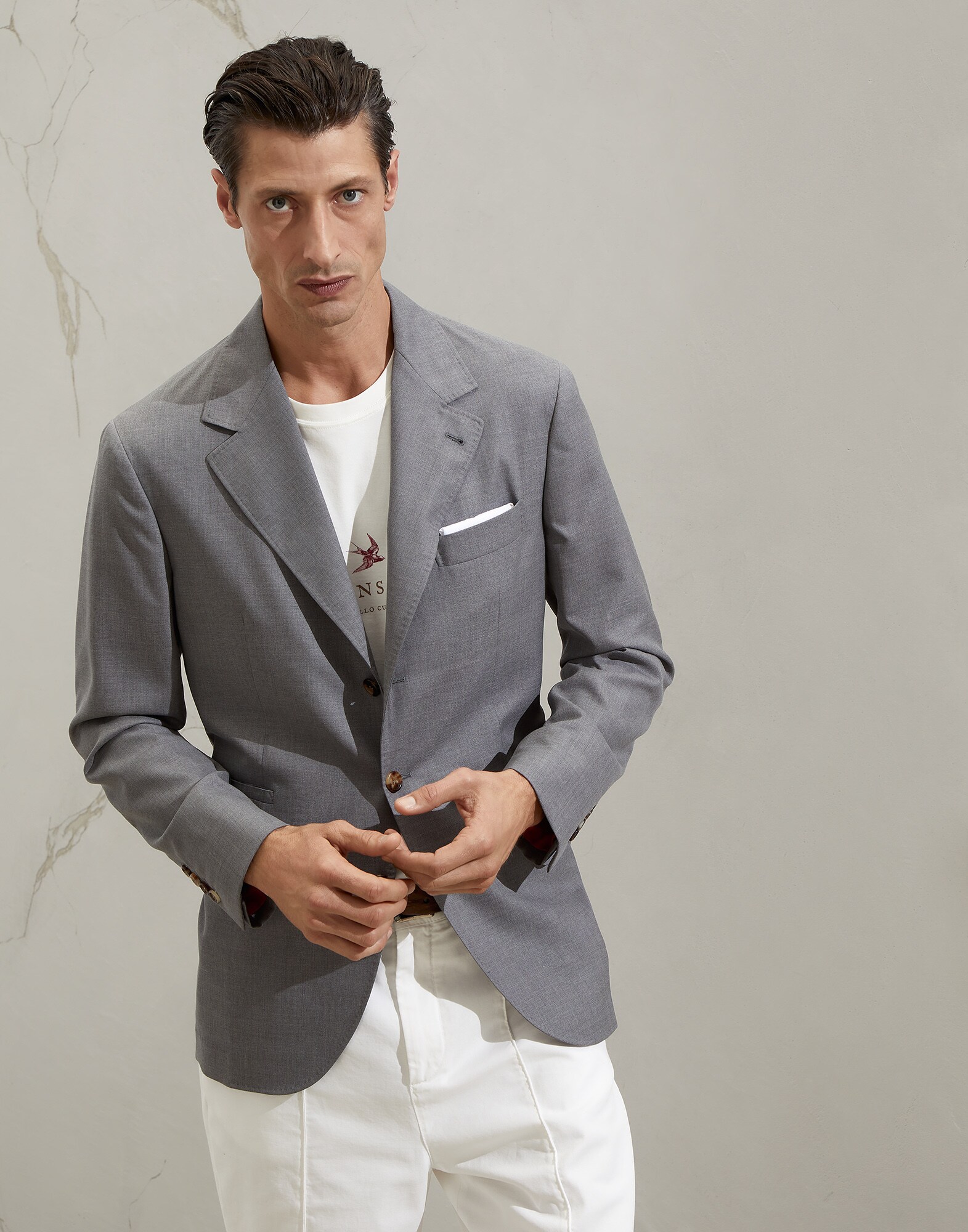 Single Breasted Blazer - Front view
