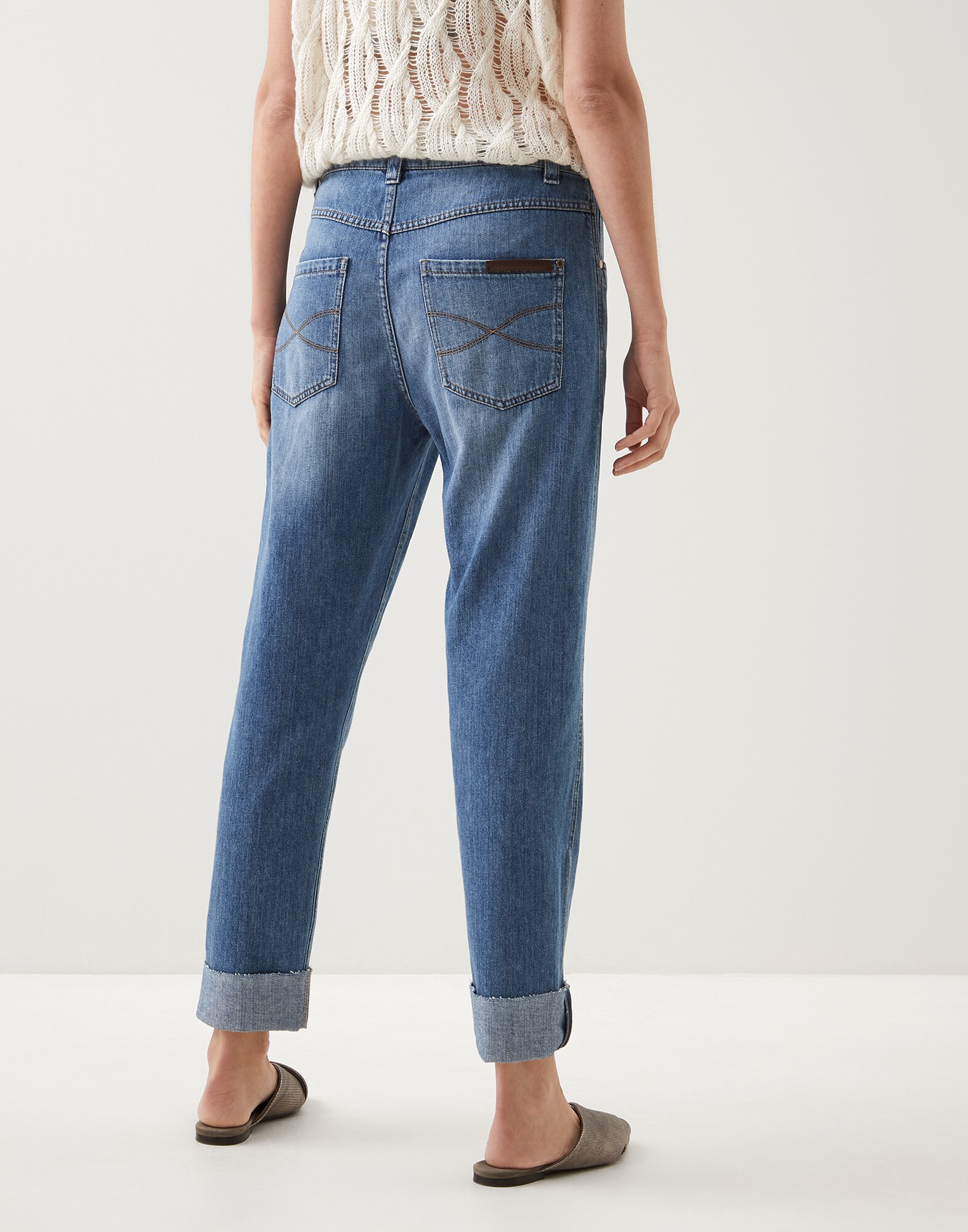Pantalones Denim - Back