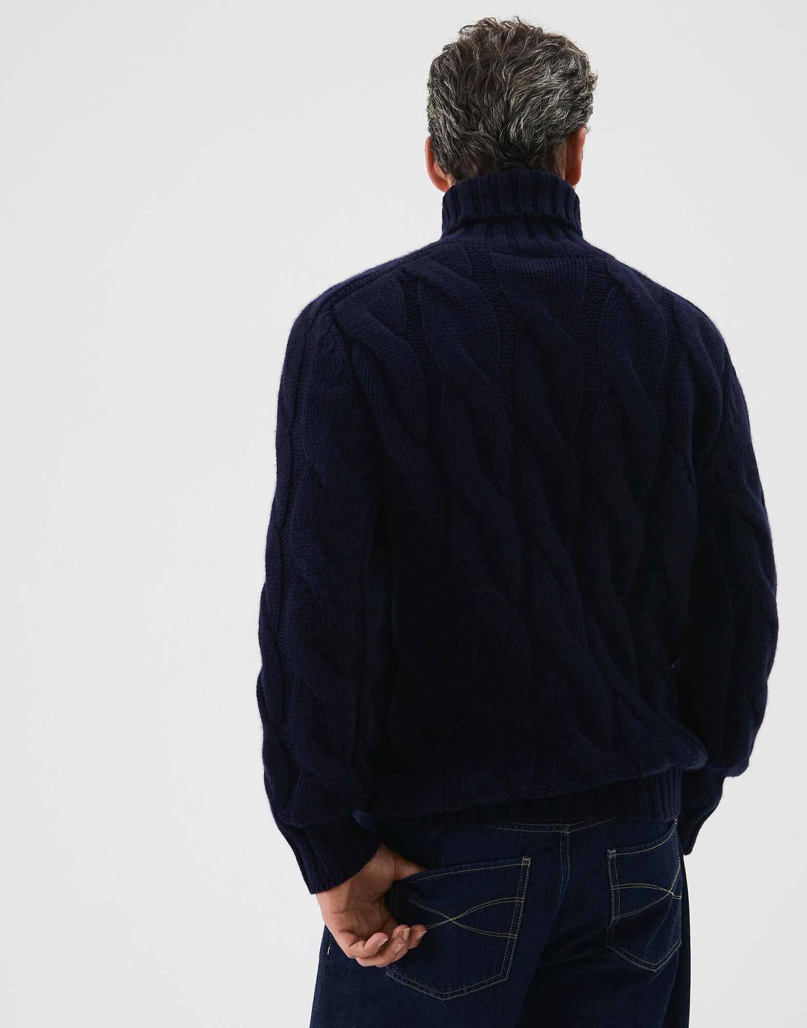 Pull Col Haut - Vue arrière