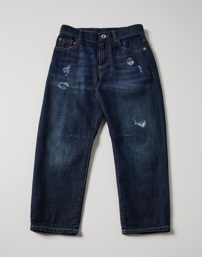 Denim Pants - Front view