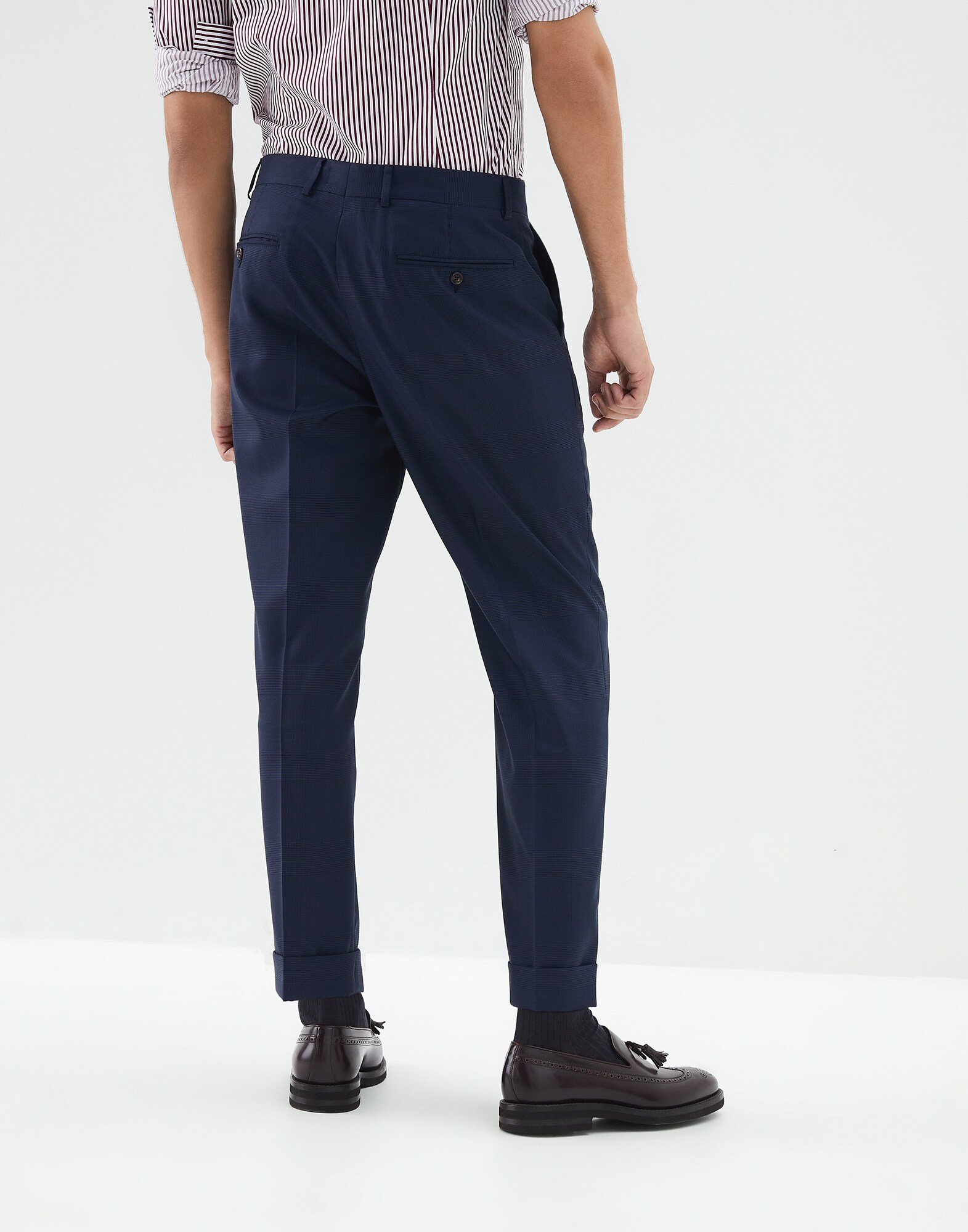 Trousers Blue Man 1 - Brunello Cucinelli