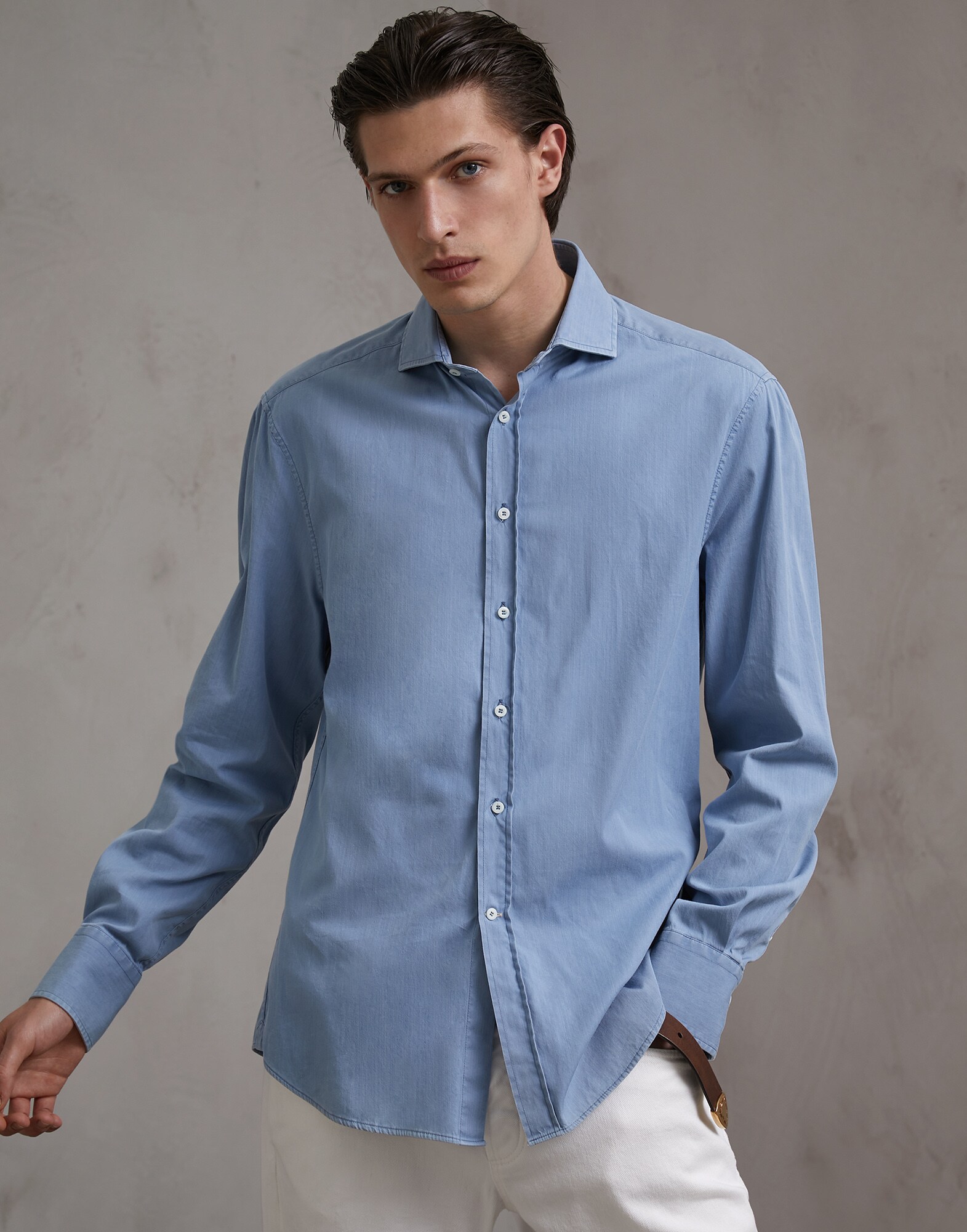 French Collar Shirt - Front