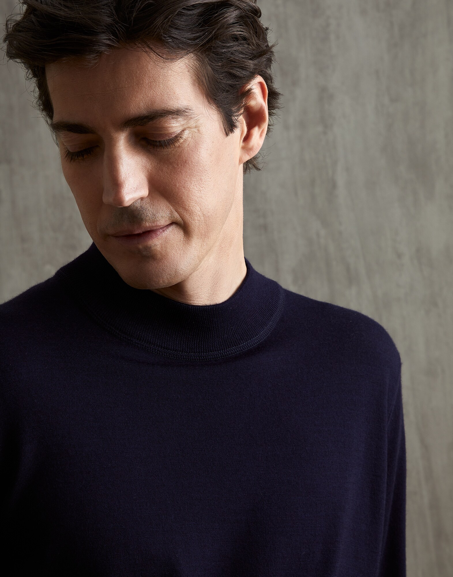 Lightweight sweater Marine Man - Brunello Cucinelli