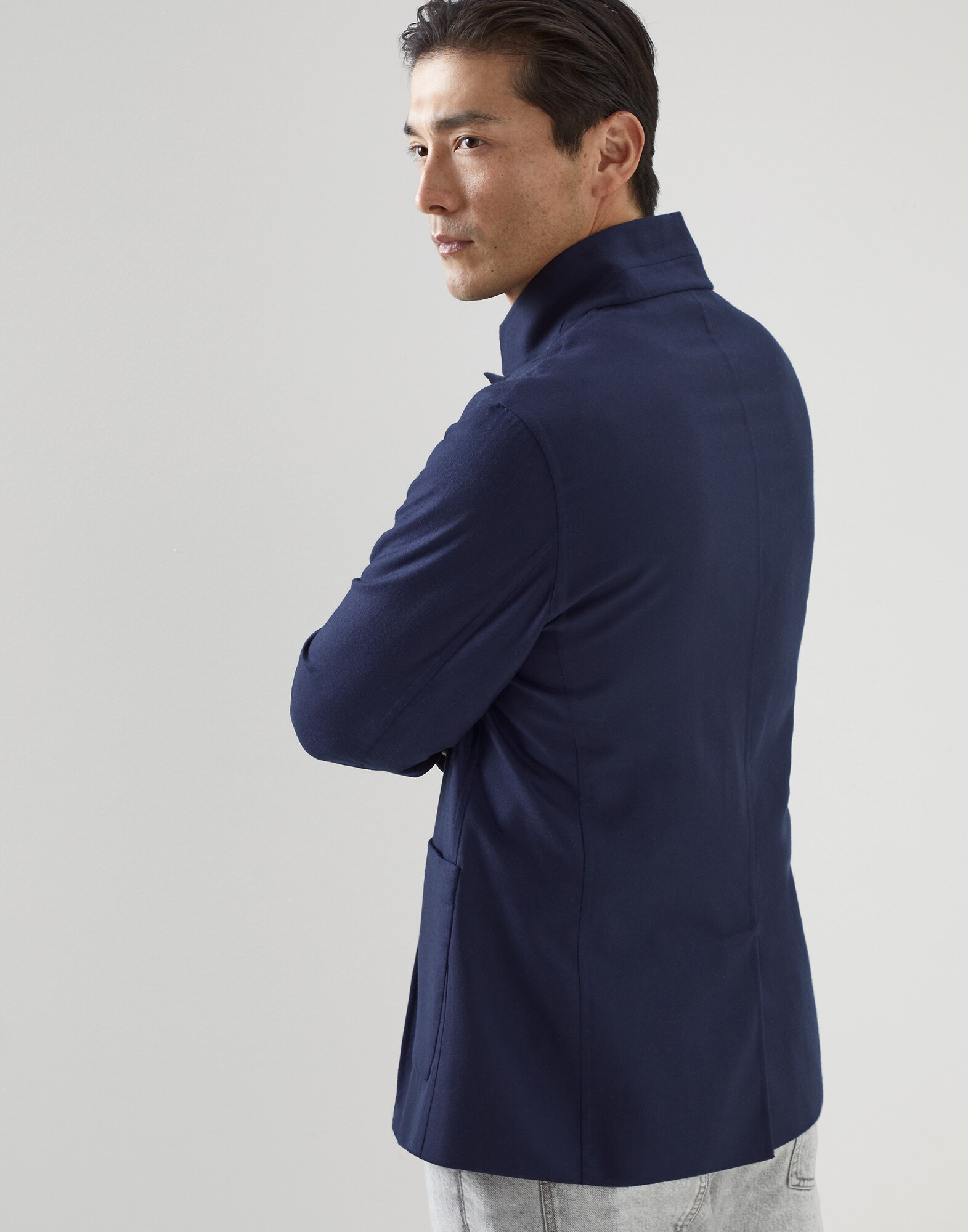 Blazer-style Outerwear - Back view