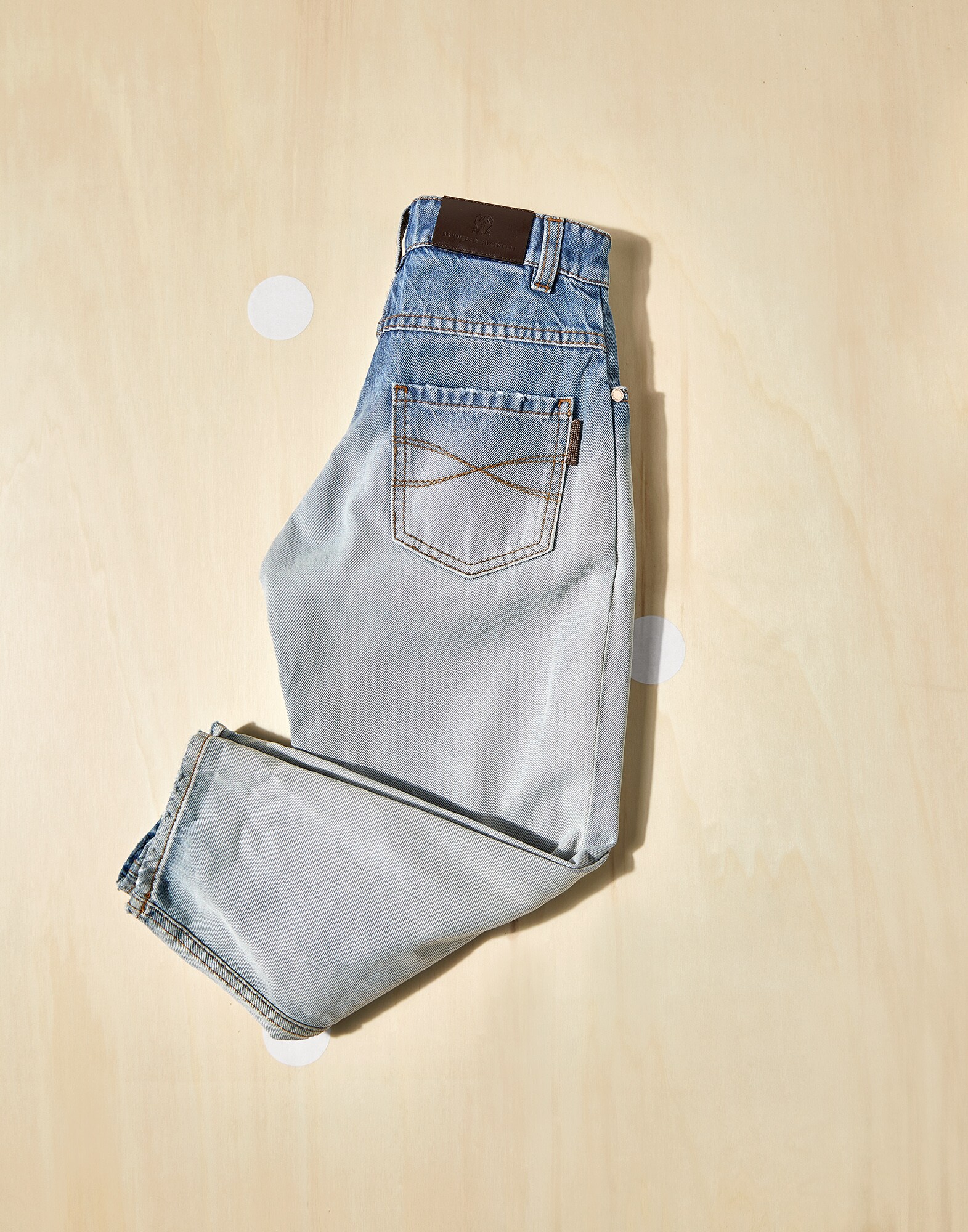 Pantalon en Denim - Vue arrière
