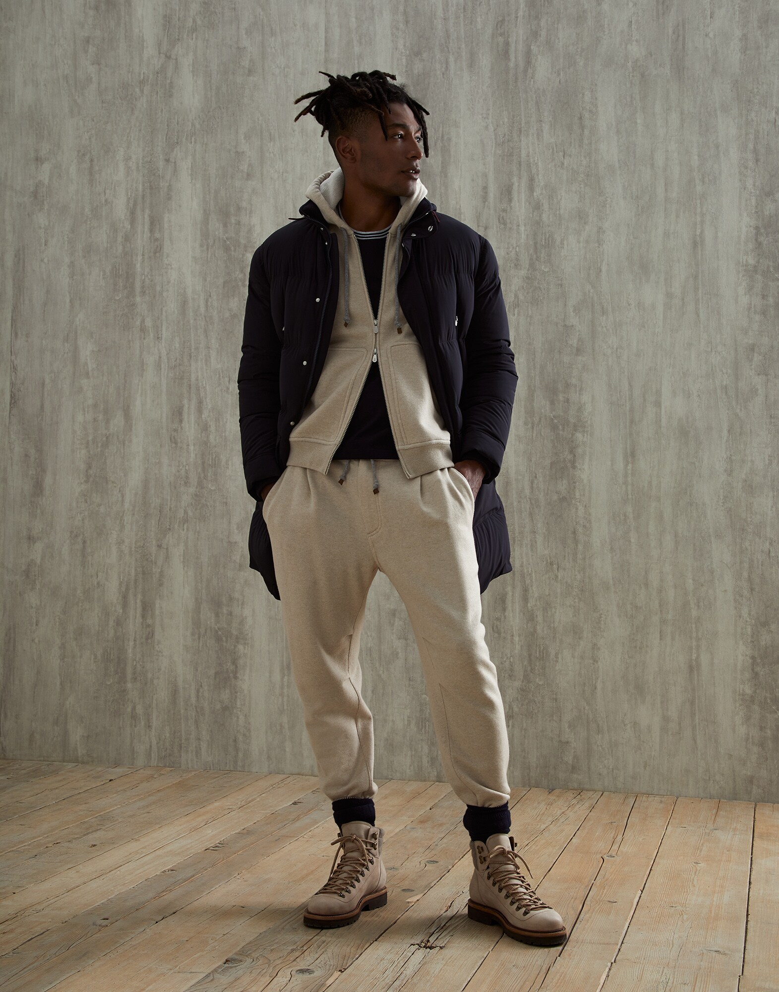 Down Jacket - Full look