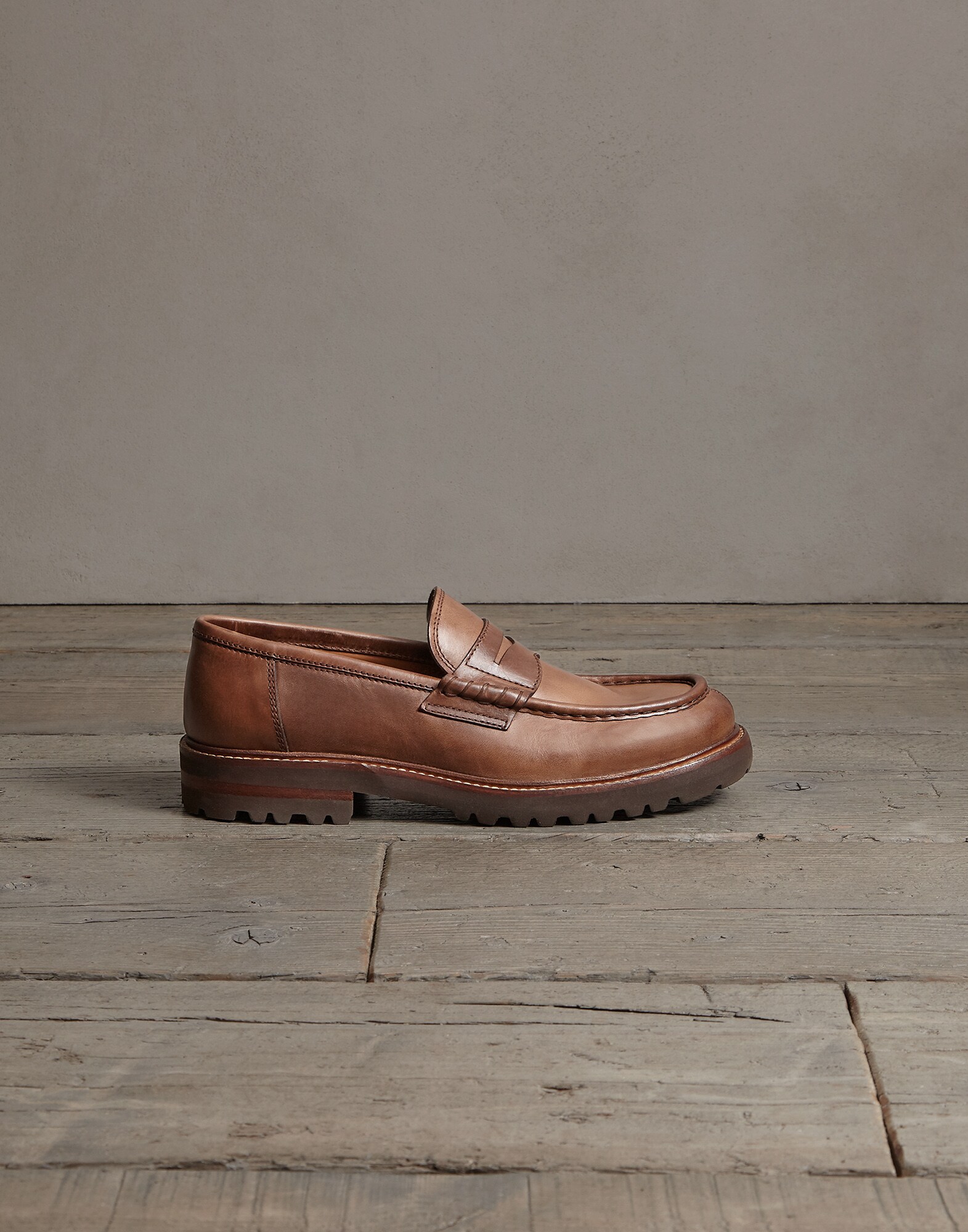 Mocassino Corteccia Uomo 3 - Brunello Cucinelli
