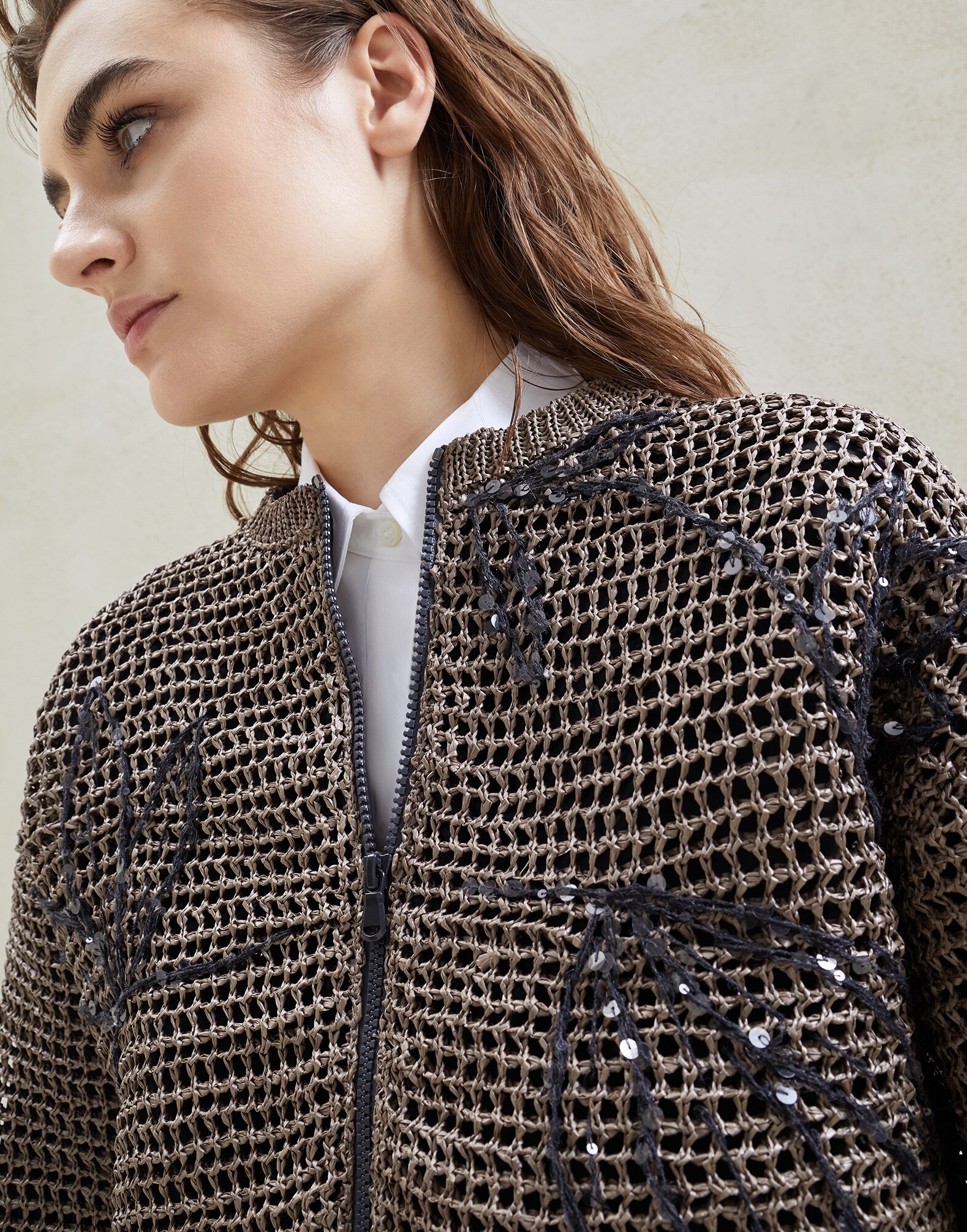 Outerwear-style Cardigan - Detail view