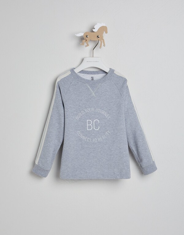 Cotton sweatshirt Grey Boy - Brunello Cucinelli 