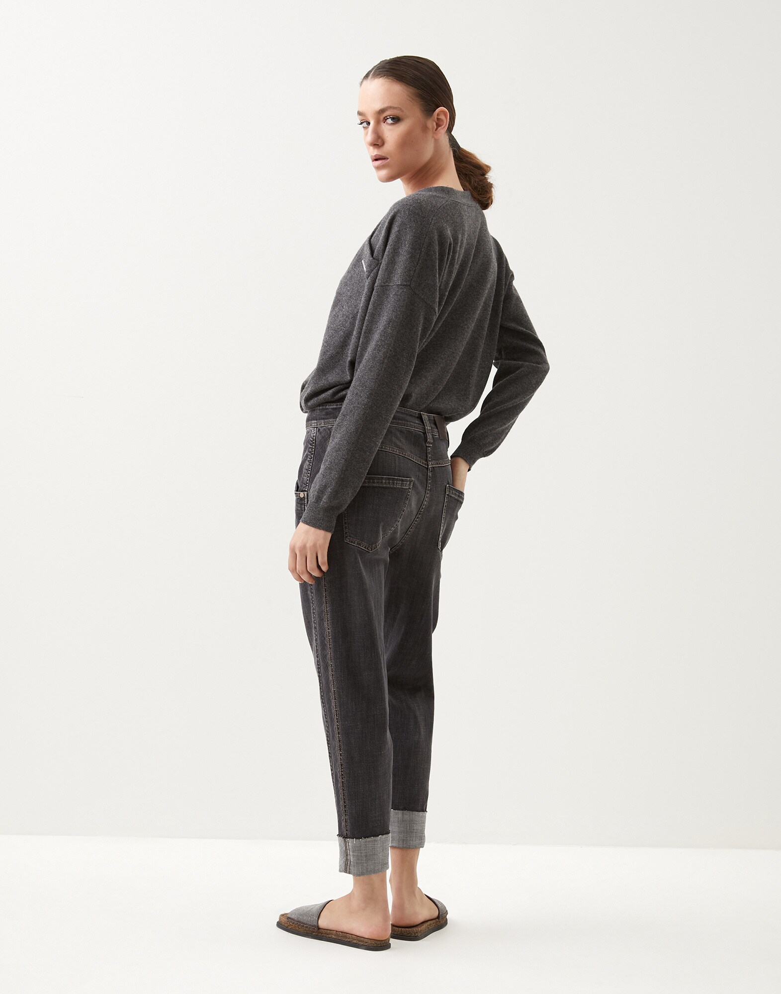 Pantalones Denim - Vista trasera