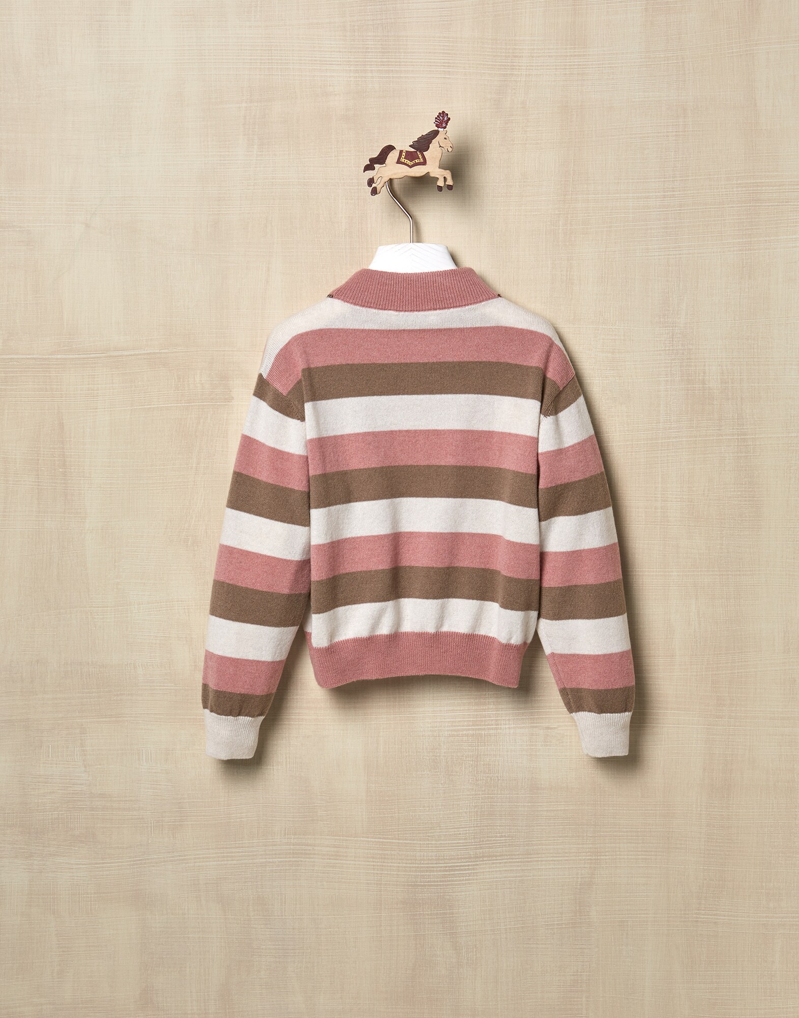High Neck Sweater - Back view
