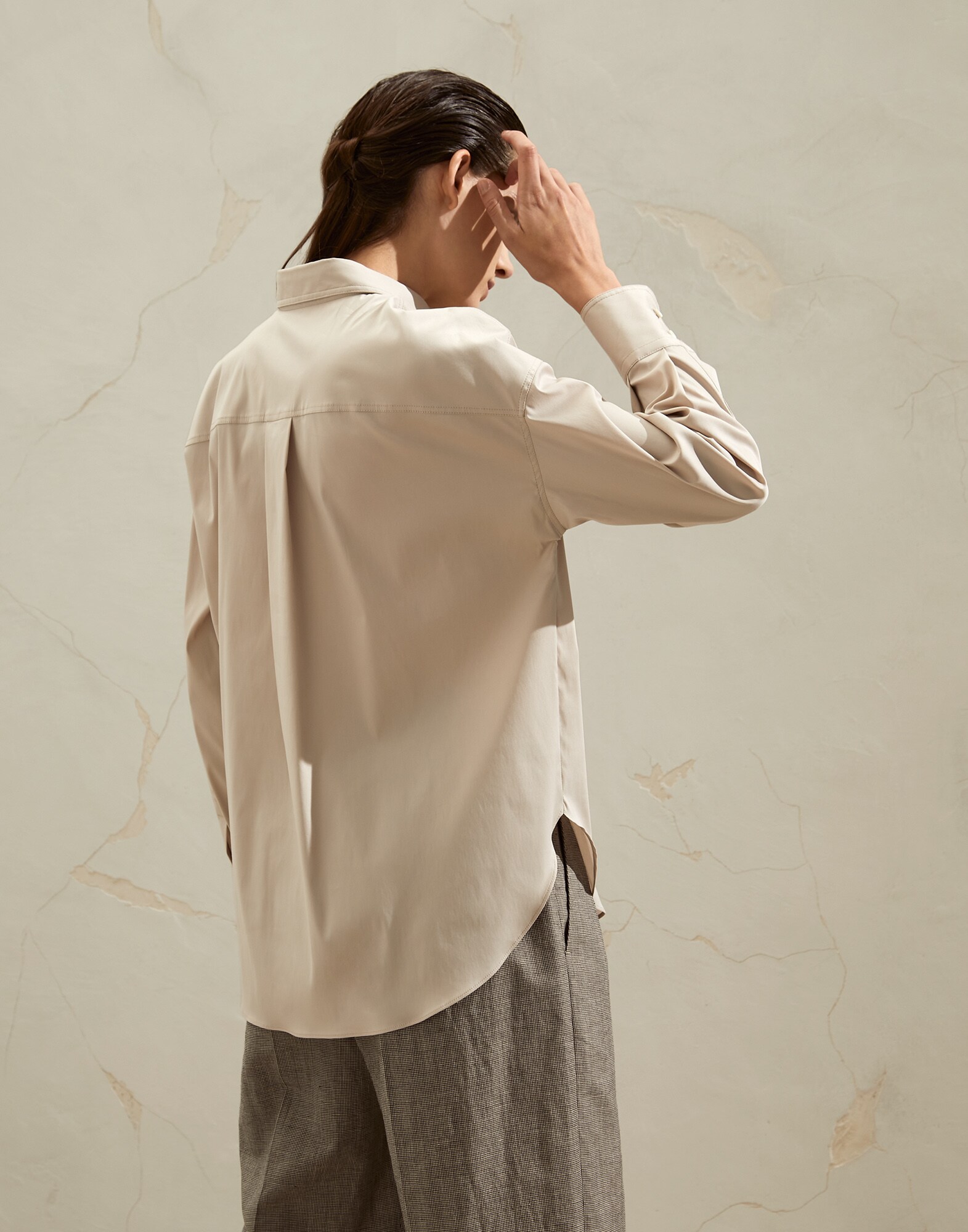 Cotton Shirt - Back