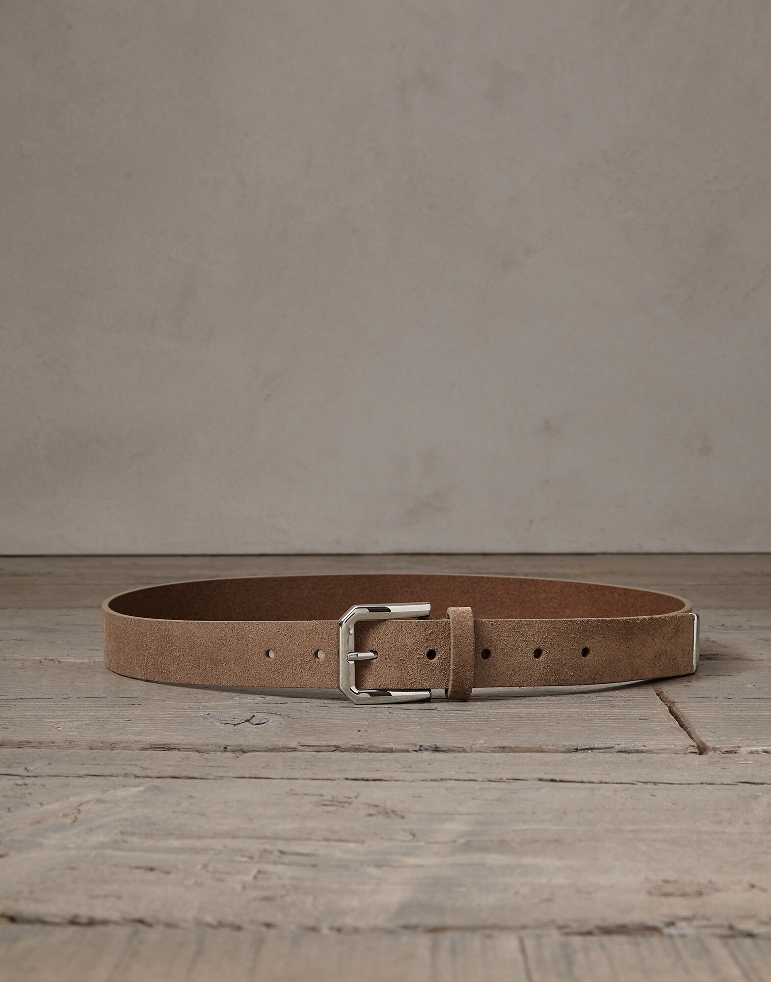 Calfskin belt
