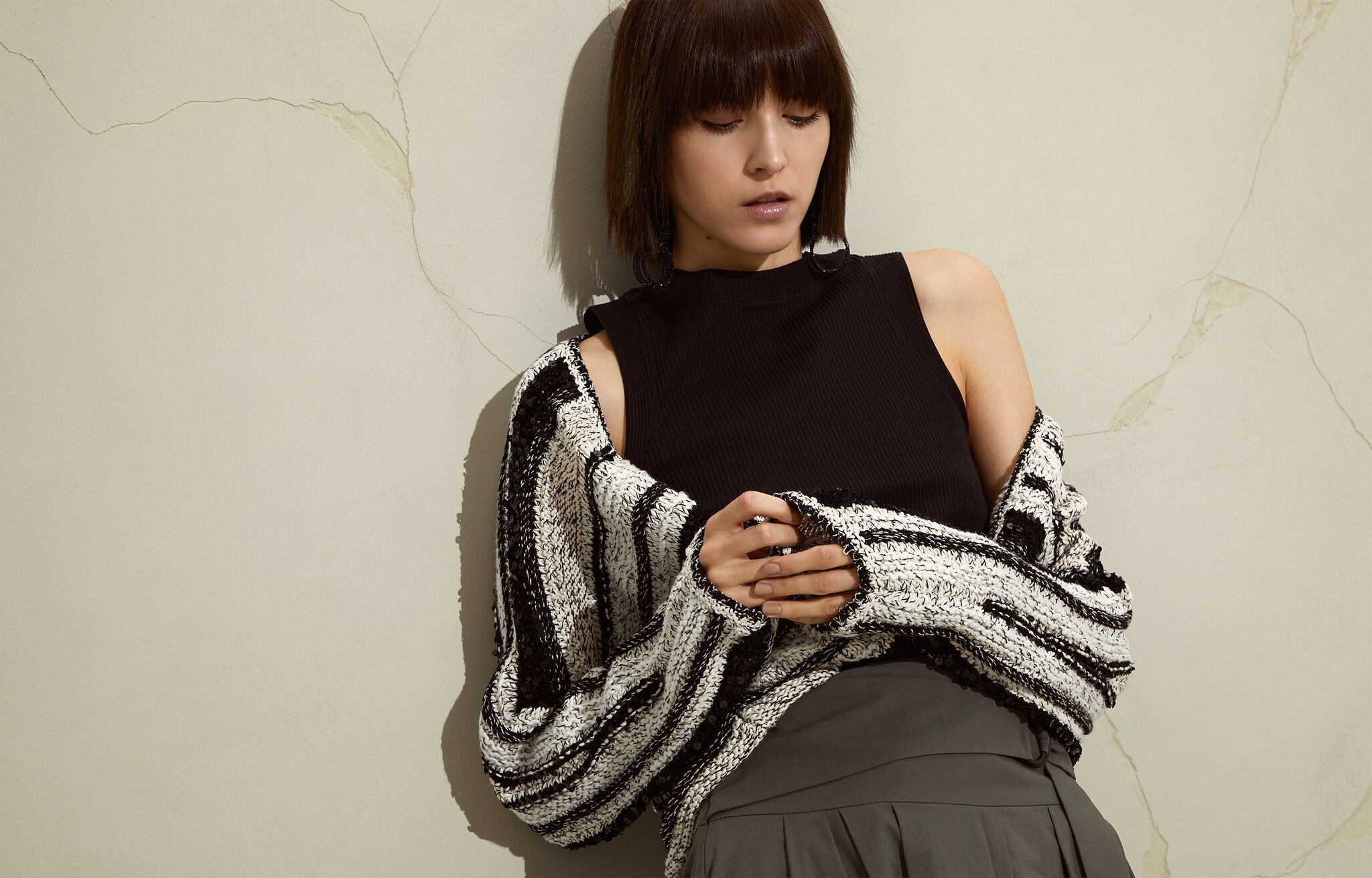 Cardigan - Horizontal view