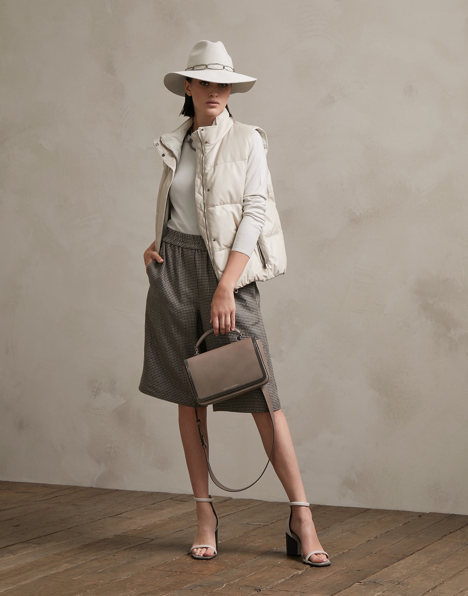 Pull Ras-de-cou Riz Femme 3 - Brunello Cucinelli