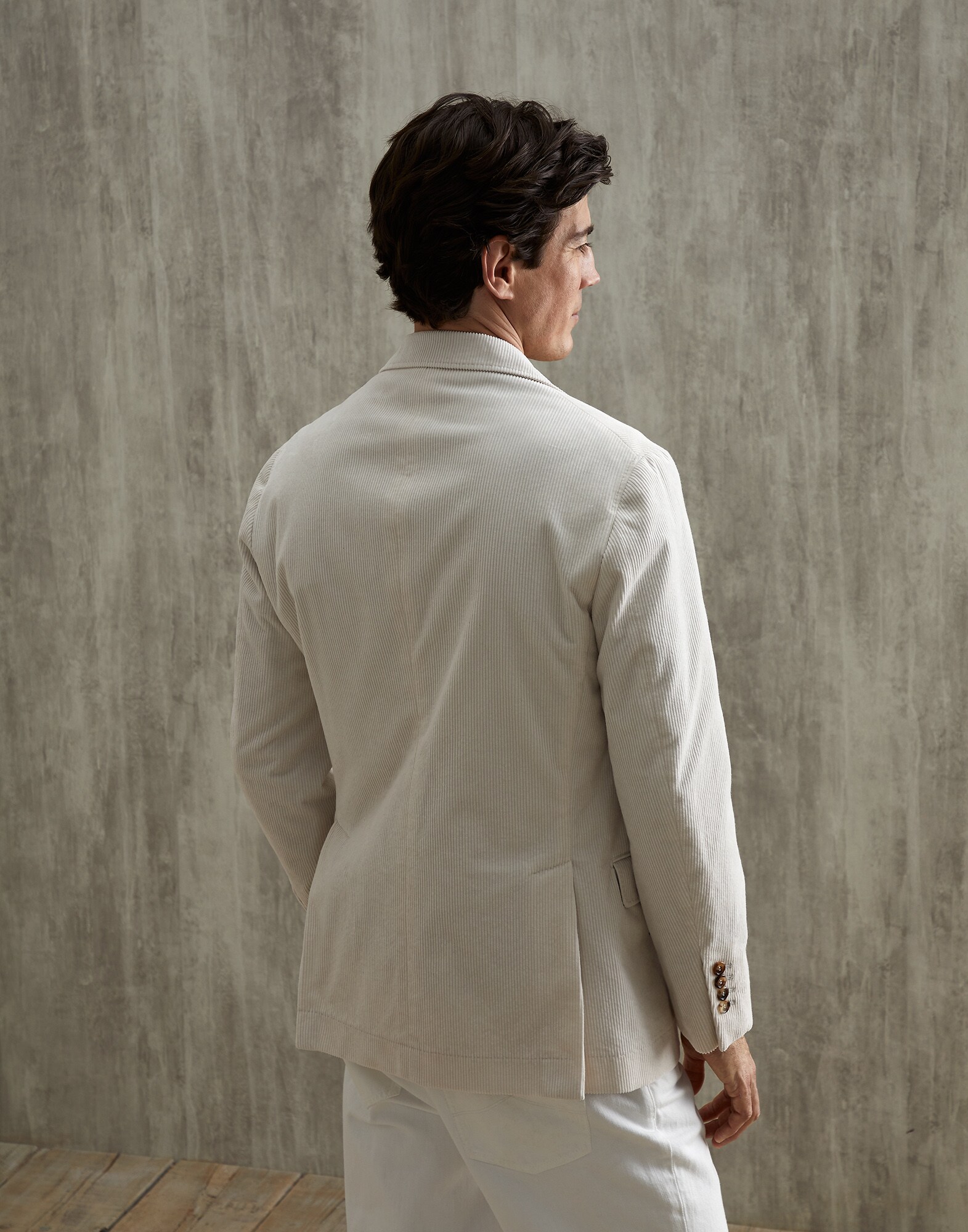 Single Breasted Blazer - Back view