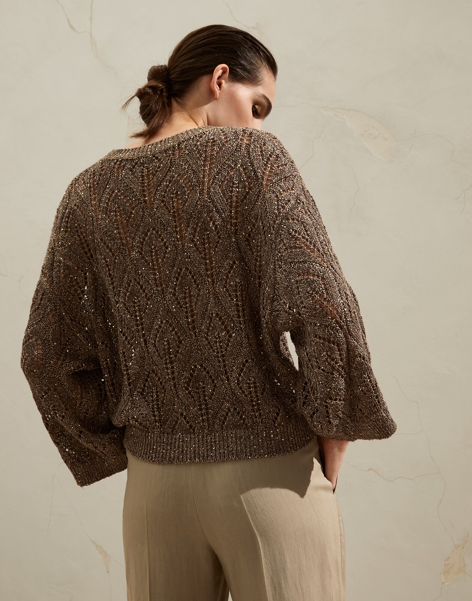 Crewneck Sweater - Back view