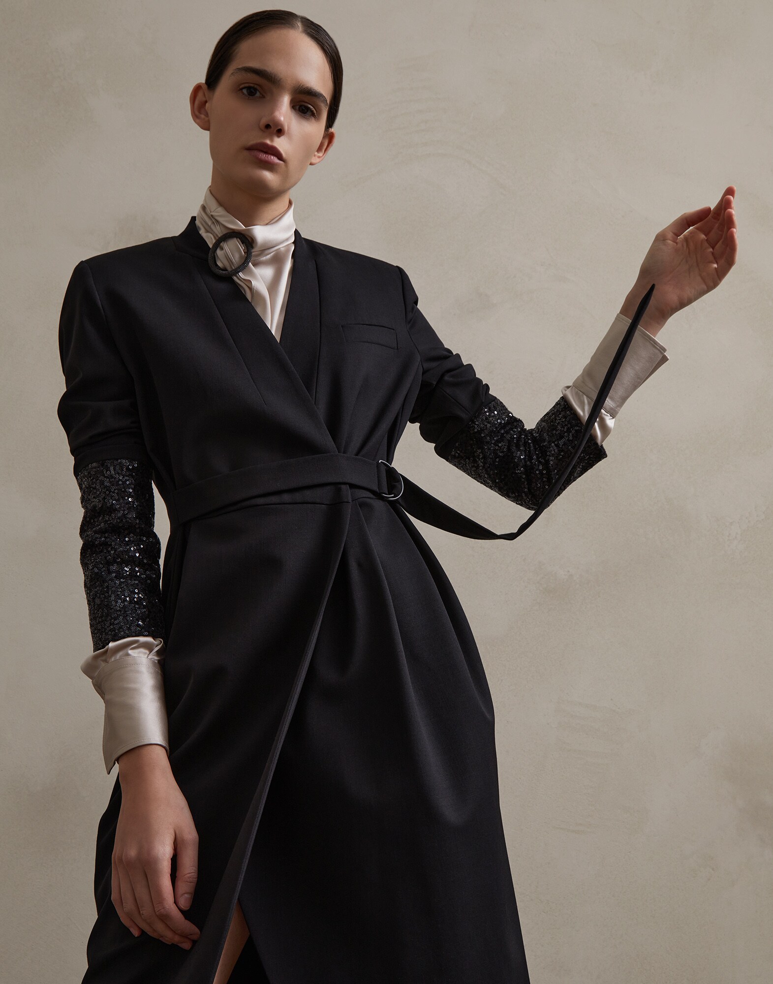 Robe Noir Femme 4 - Brunello Cucinelli