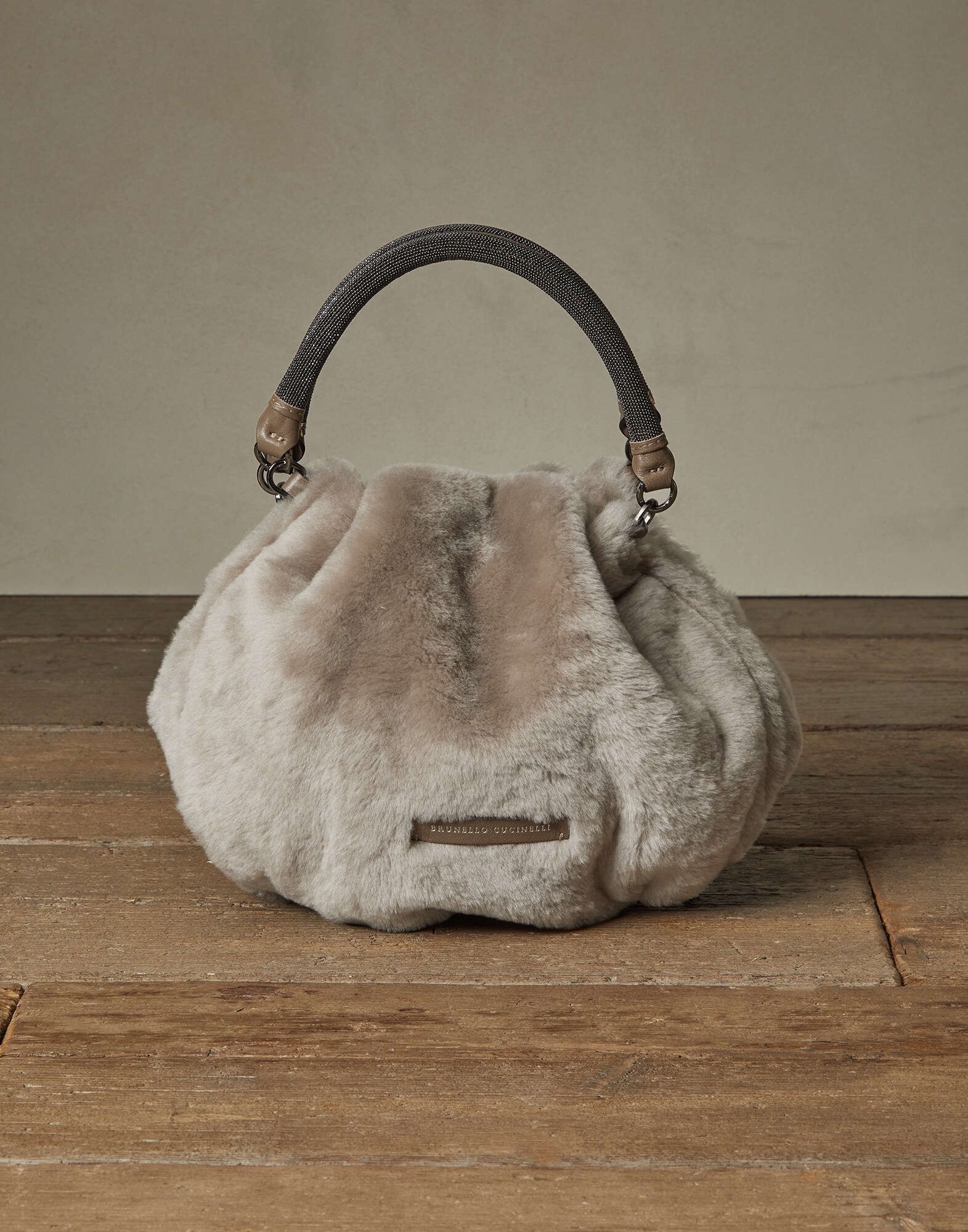 Shopper Bag Light Brown Woman 0 - Brunello Cucinelli