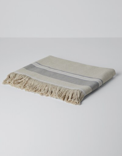 Cotton and linen towel Natural Lifestyle - Brunello Cucinelli 