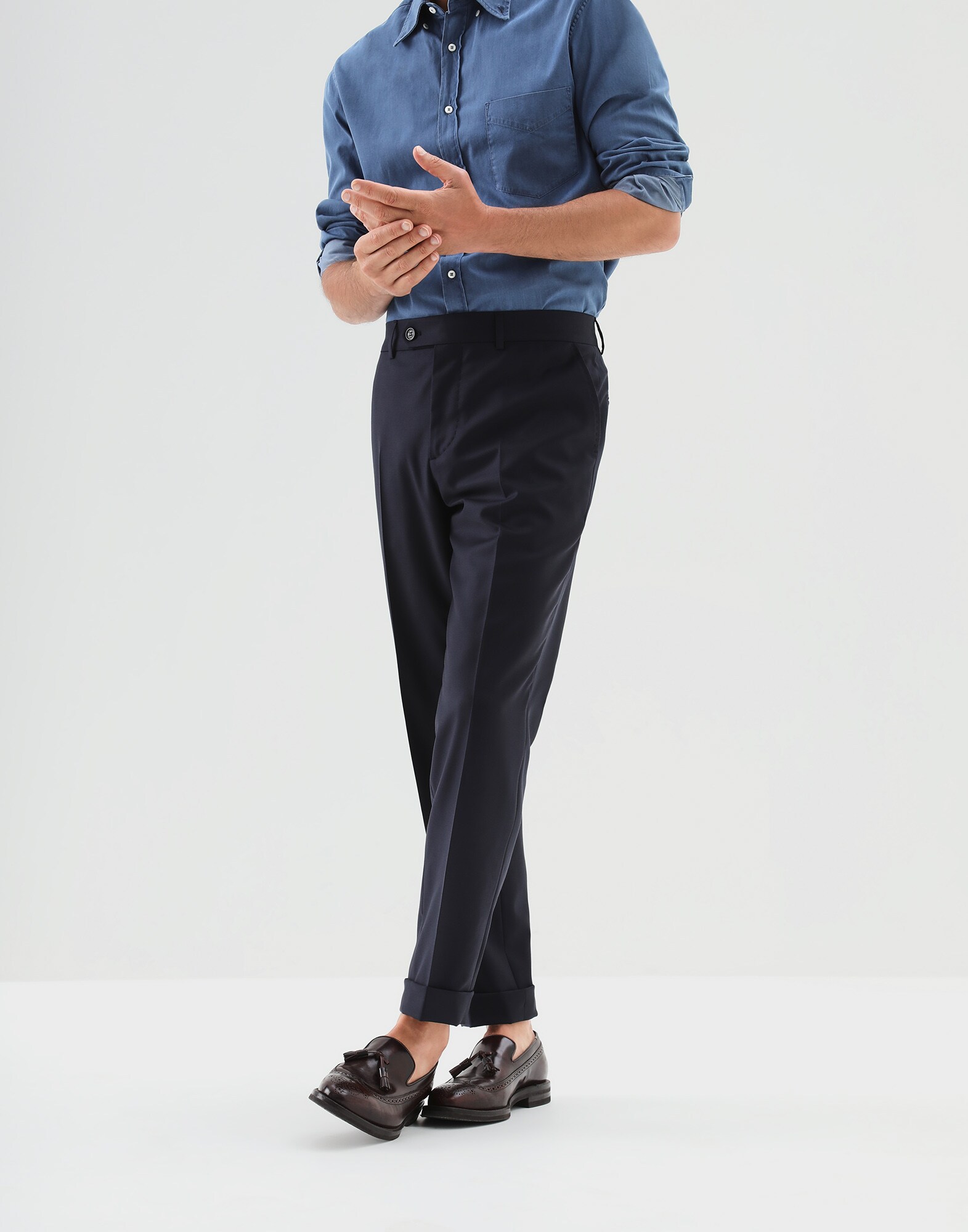 Wool trousers