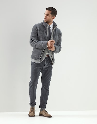 Chaqueta de Botonadura Simple - Vista look completo