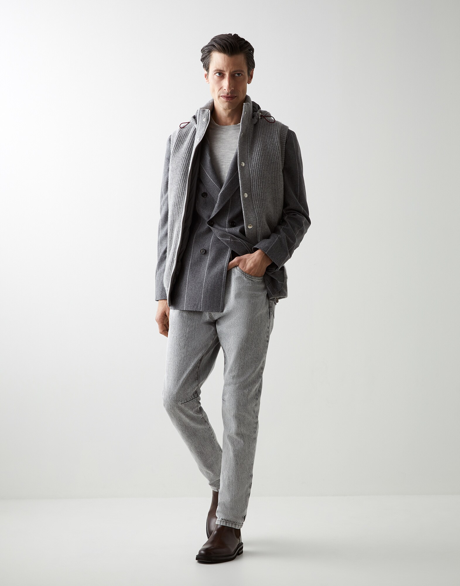 Knit Outerwear - Full look
