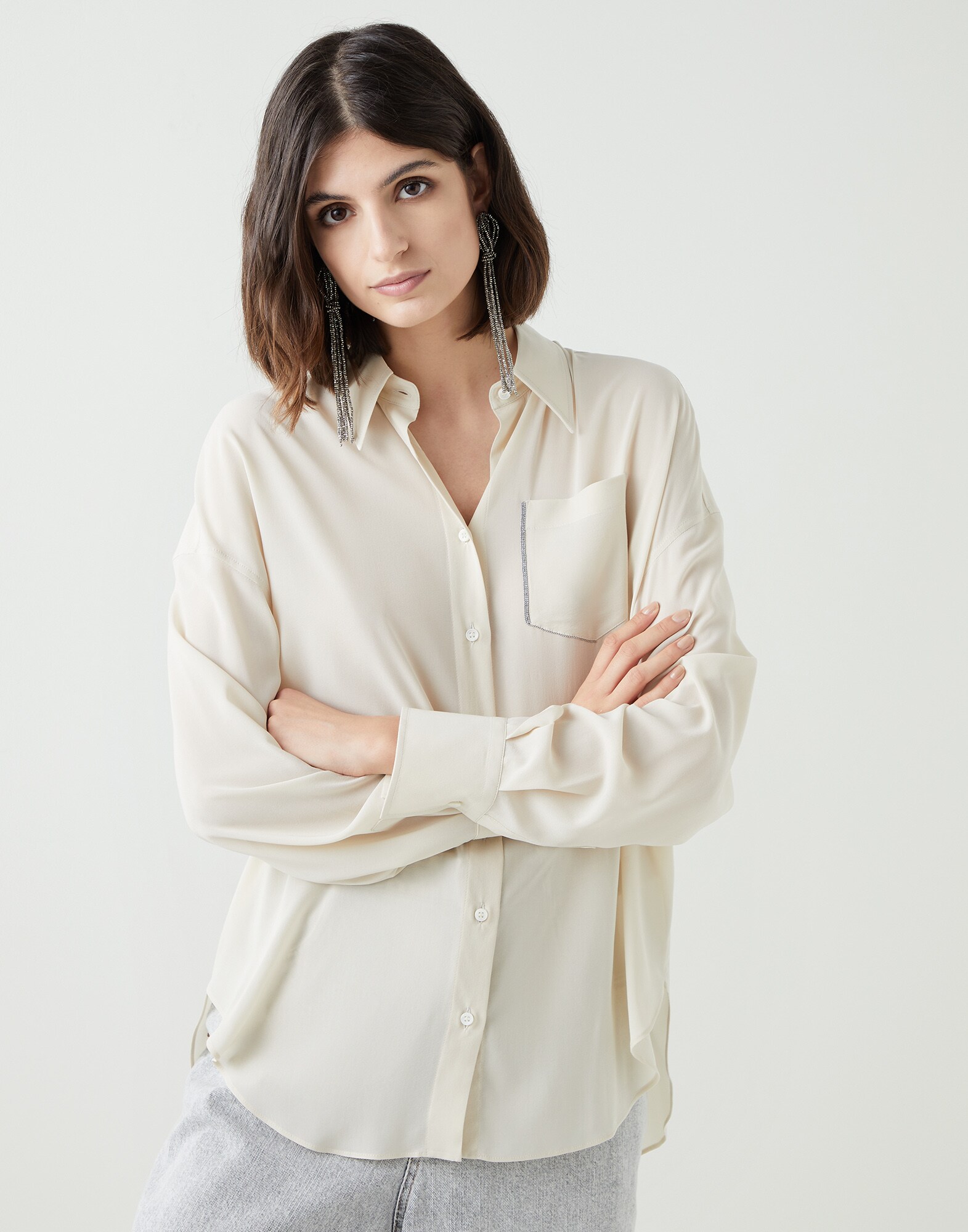 Camisa de Seda - Vista frontal