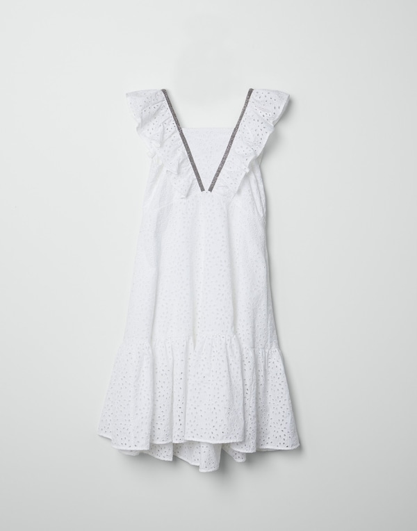Poplin dress White Girl - Brunello Cucinelli