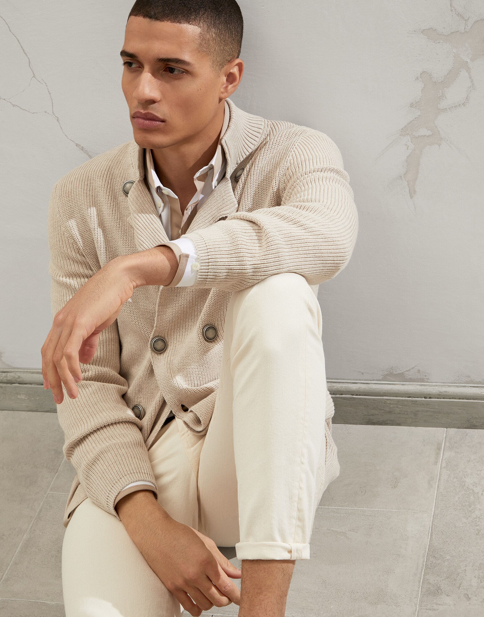 Button-front Cardigan - Editorial