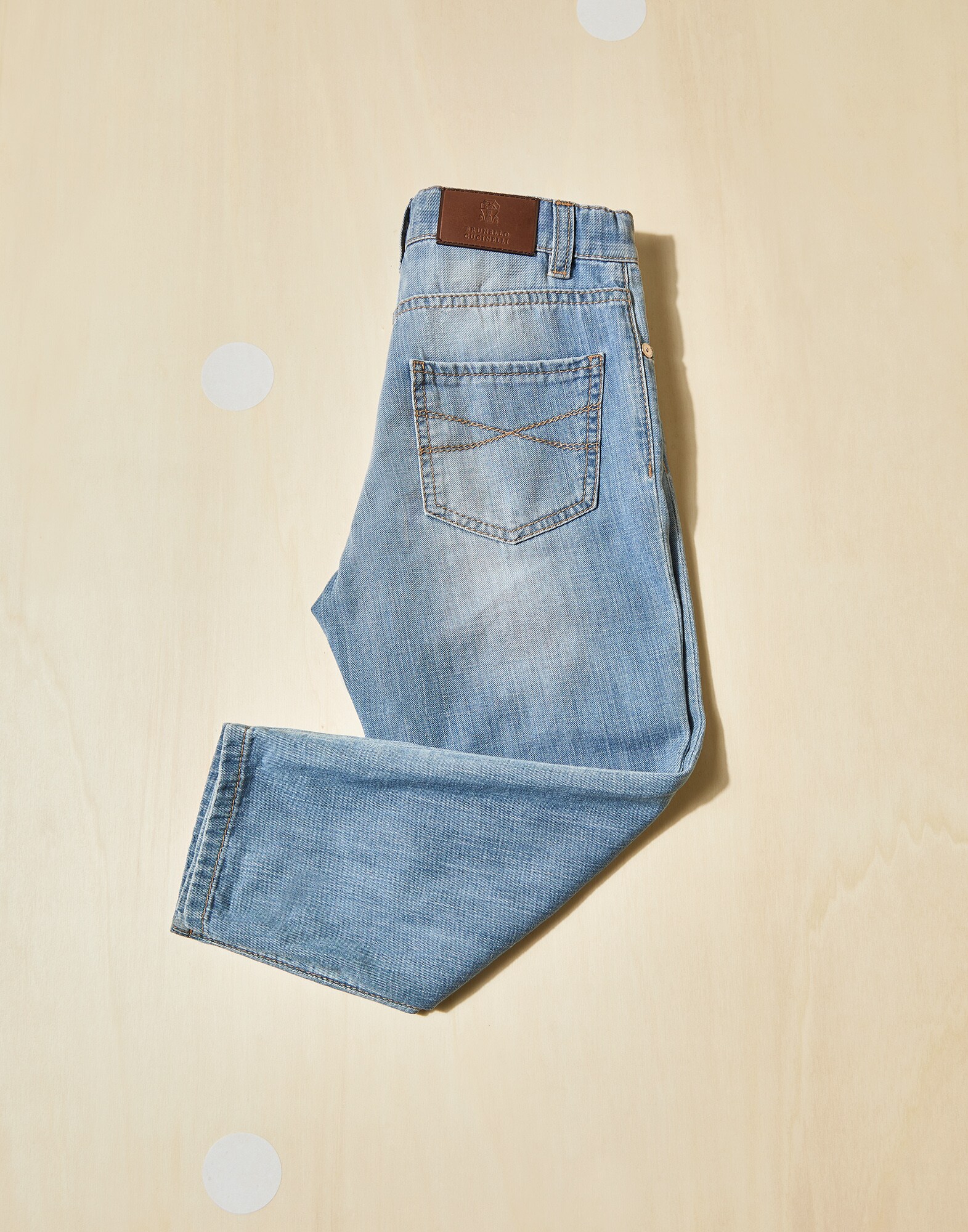 Denim Pants - Back view