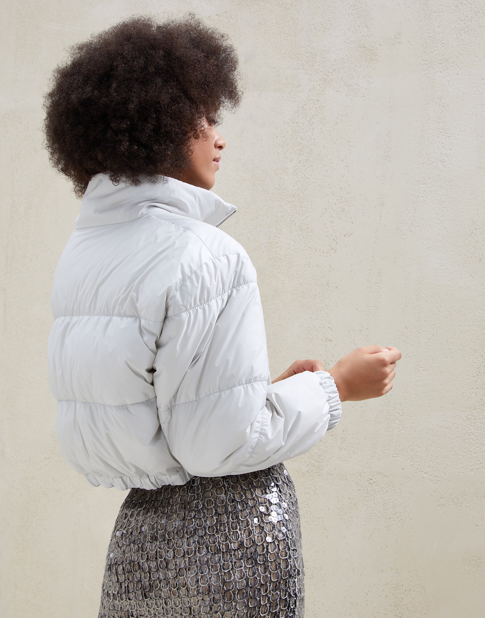Down Jacket - Back view