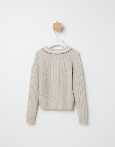 V-neck Sweater - Back view