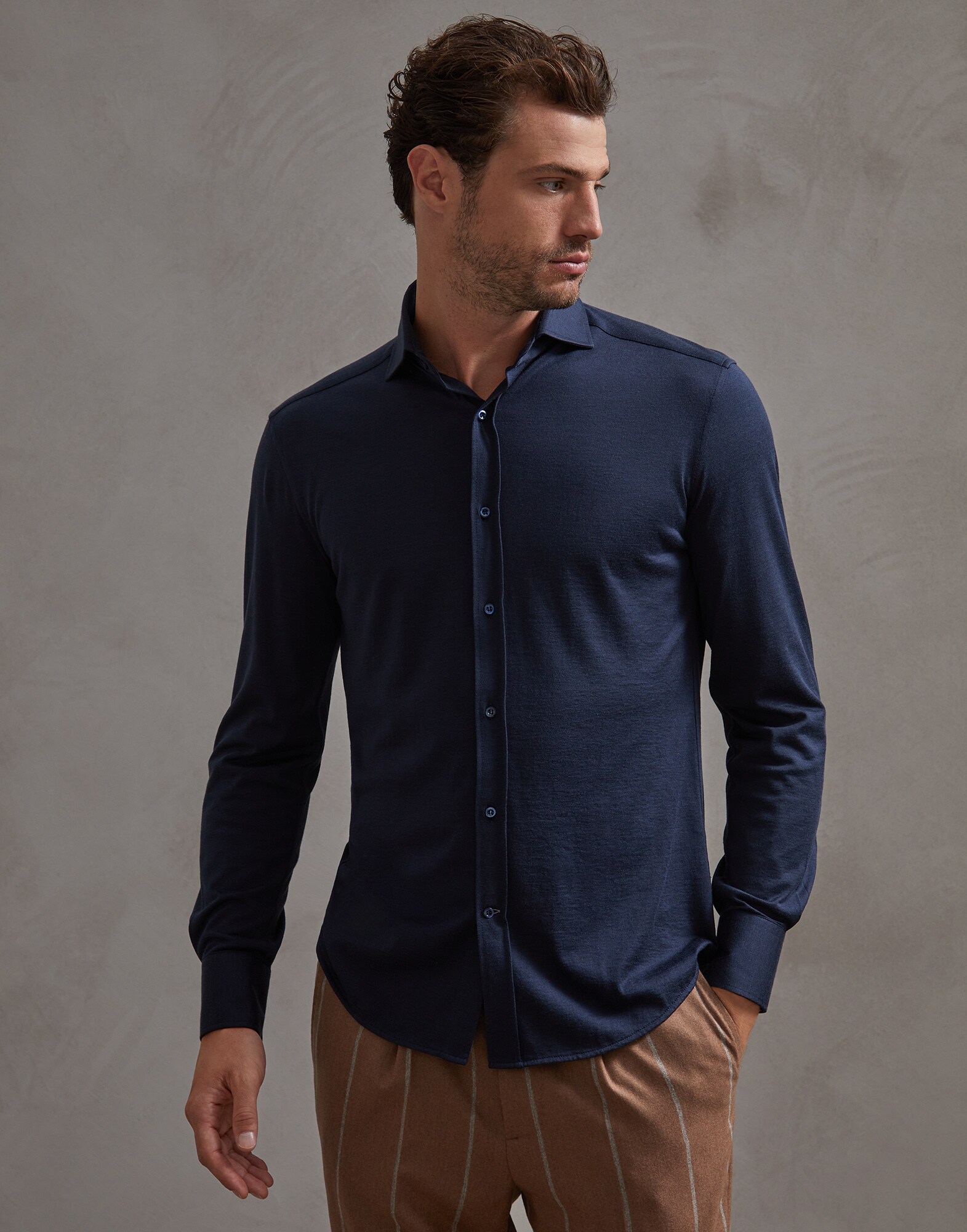 French Collar Shirt - Front