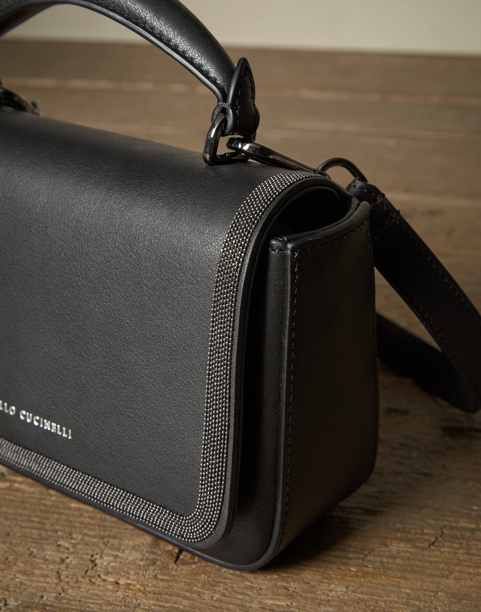 Shoulder Bag Black Woman 2 - Brunello Cucinelli