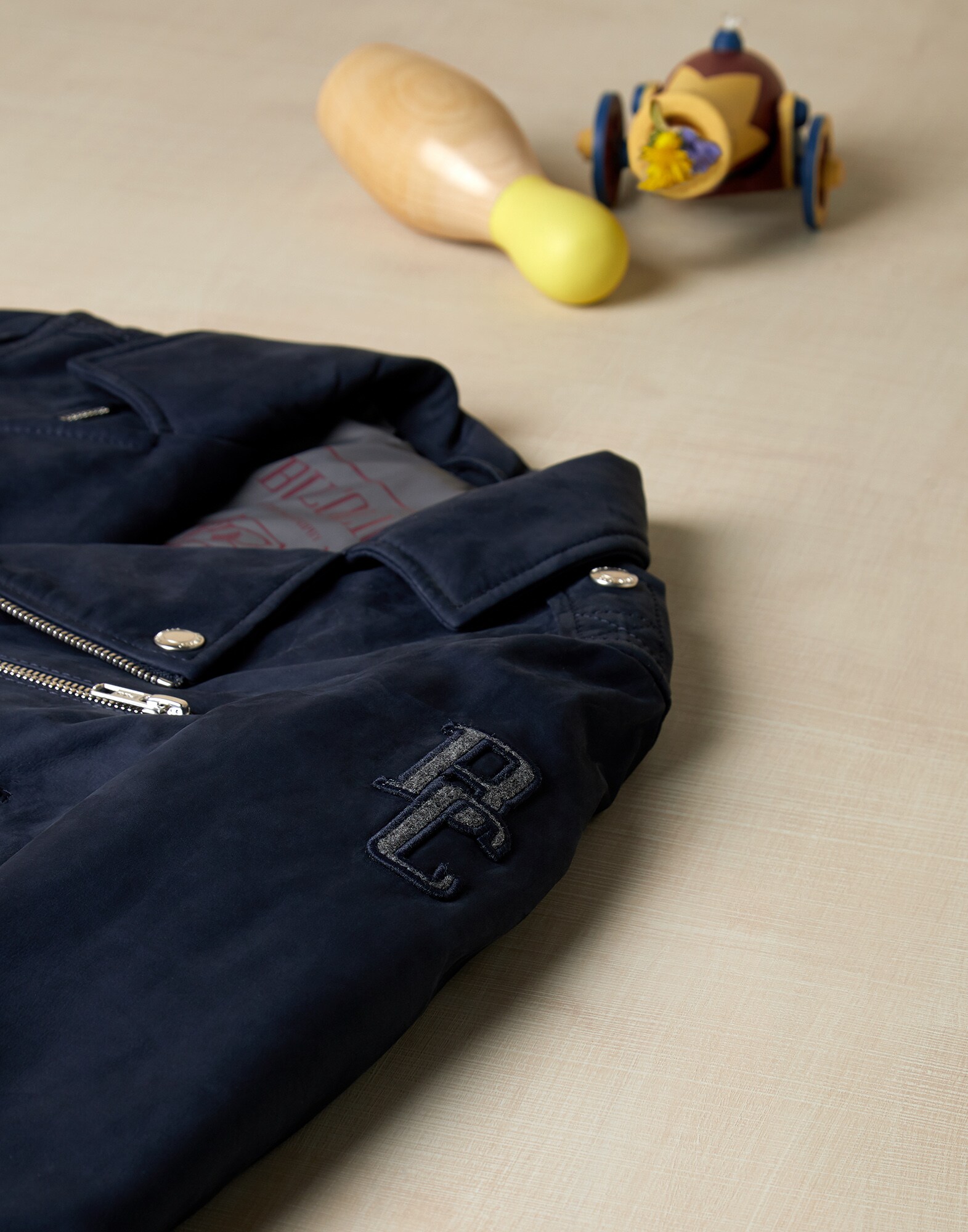 Leder Jeansblau Jungen 0 - Brunello Cucinelli