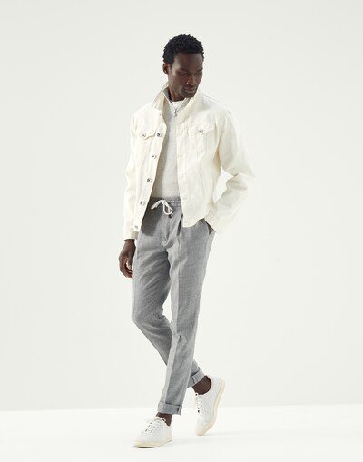 Pull avec Ouverture par Zip - Vue tenue complète