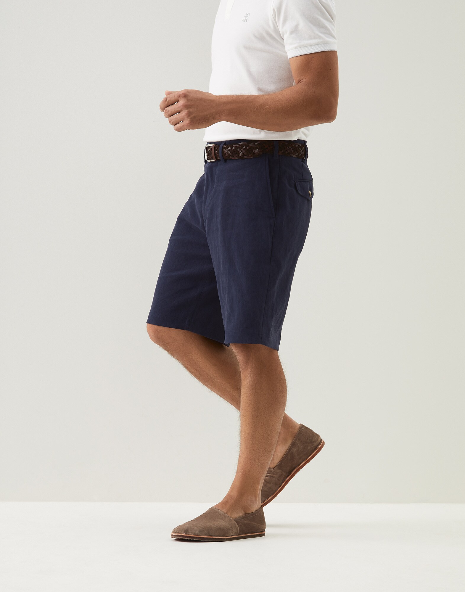 bermuda shorts linen