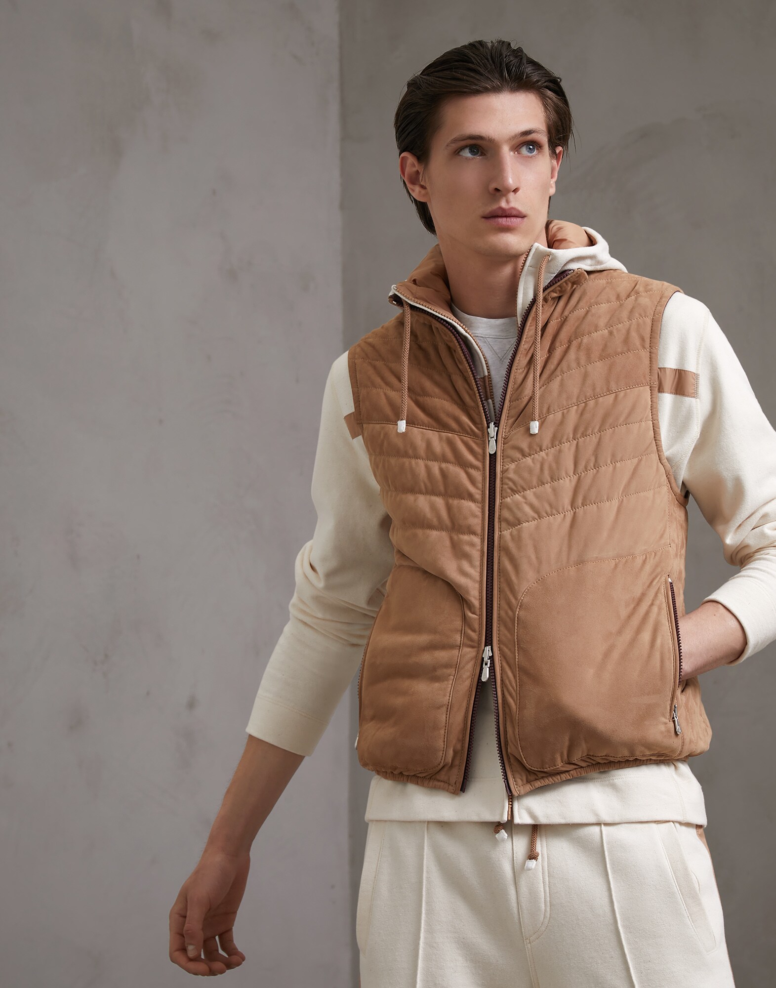 Cuir Chameau Homme 1 - Brunello Cucinelli